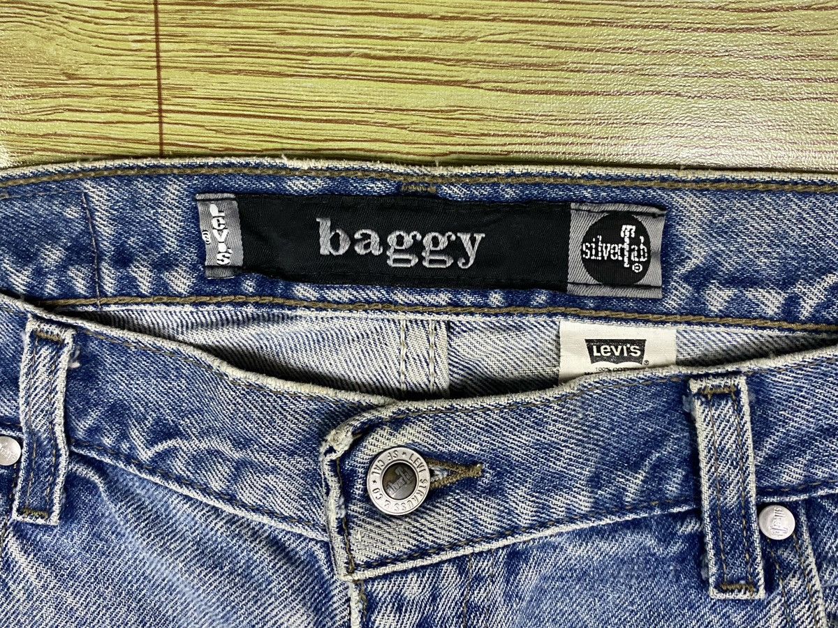 Levi's Very Rare Vintage Brand Levis SilverTab Jeans 1990s Size US 36 / EU 52 - 3 Thumbnail