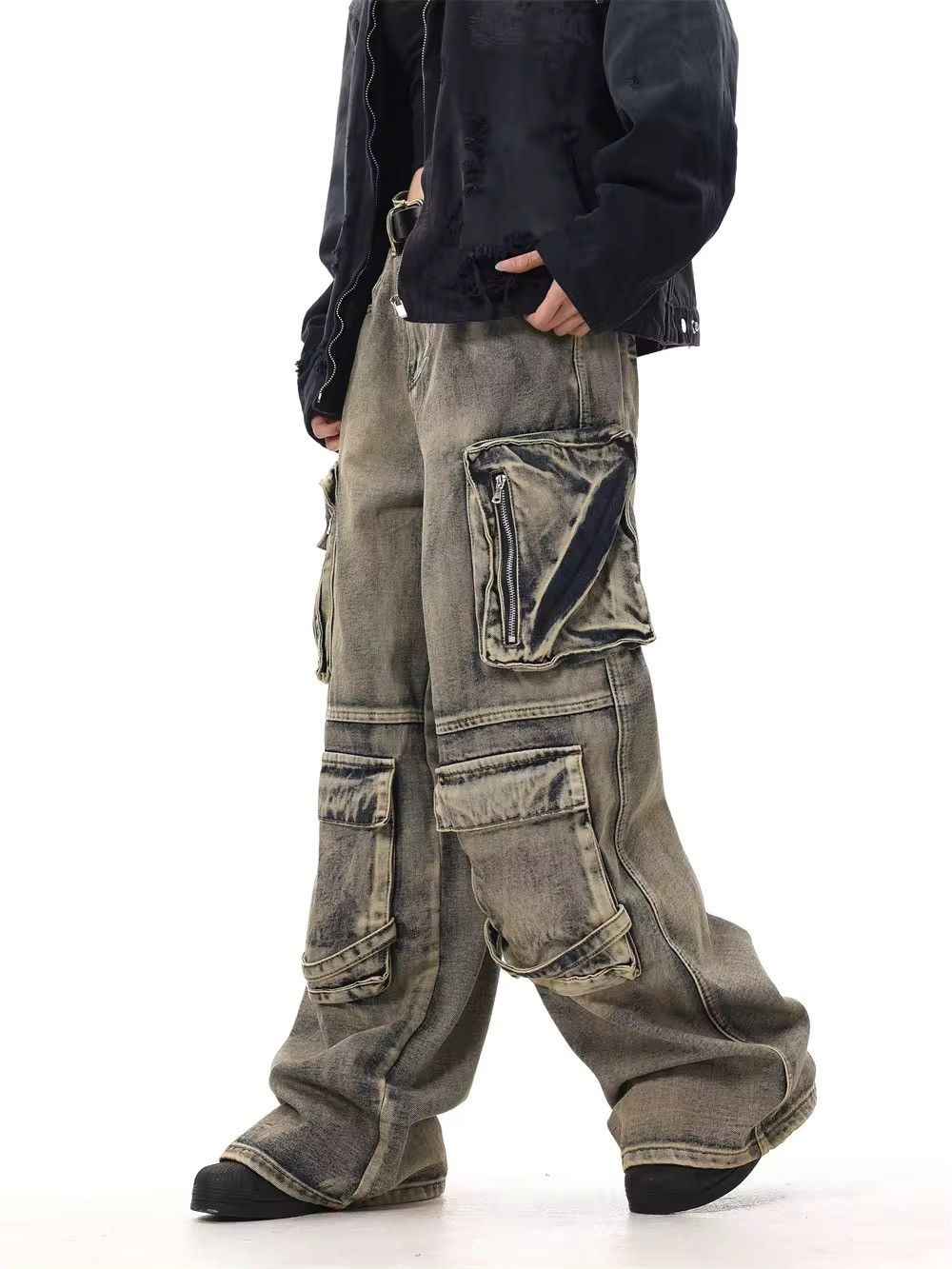 Jean Multi Pocket Denim Size US 31 - 2 Thumbnail
