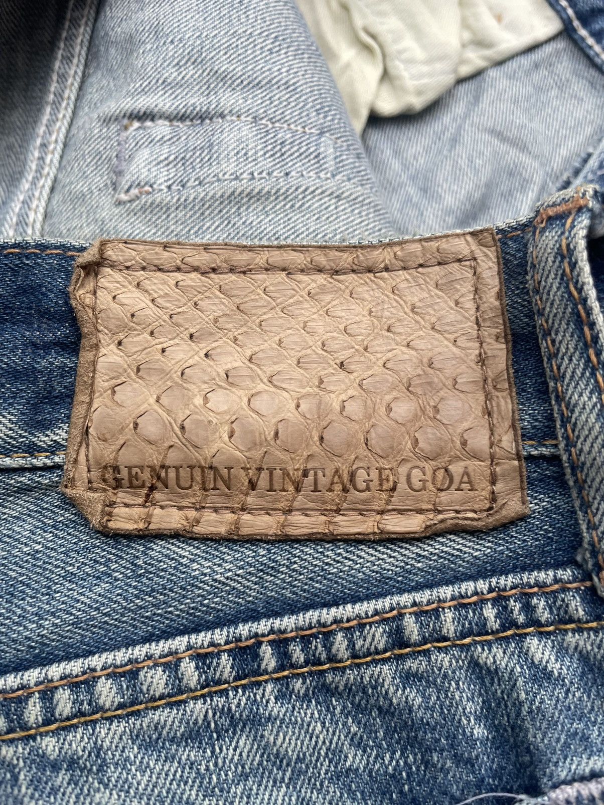 GOA GOA Selvedge Denim Distresed Size US 34 / EU 50 - 14 Thumbnail