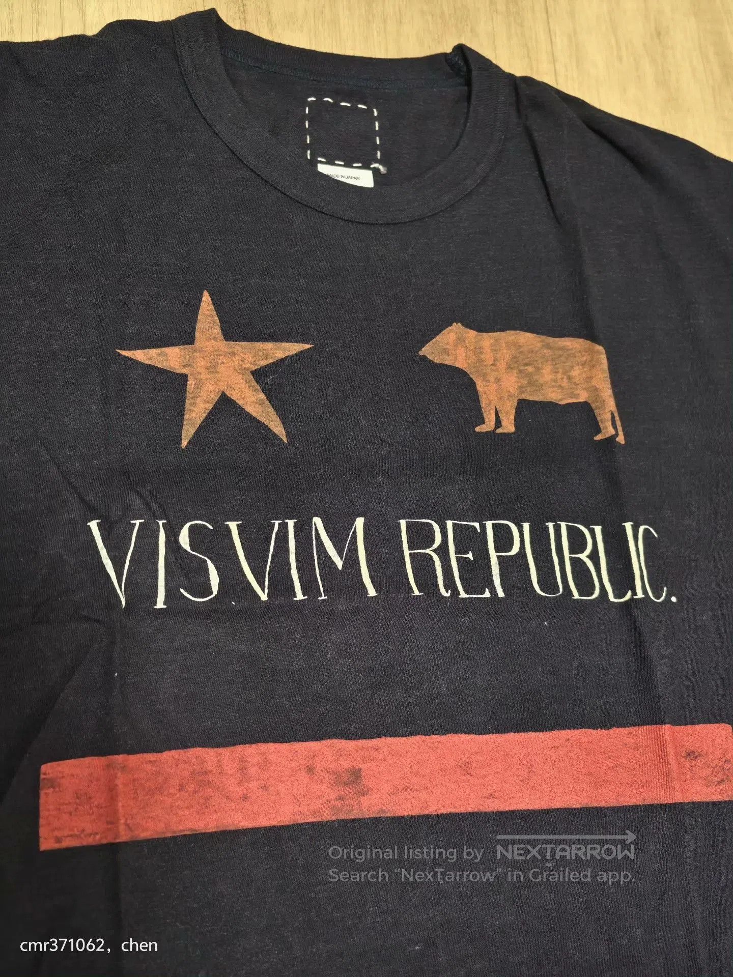 Visvim VISVIM 25AW JUMBO TEE S/S. Size US L / EU 52-54 / 3 - 4 Thumbnail