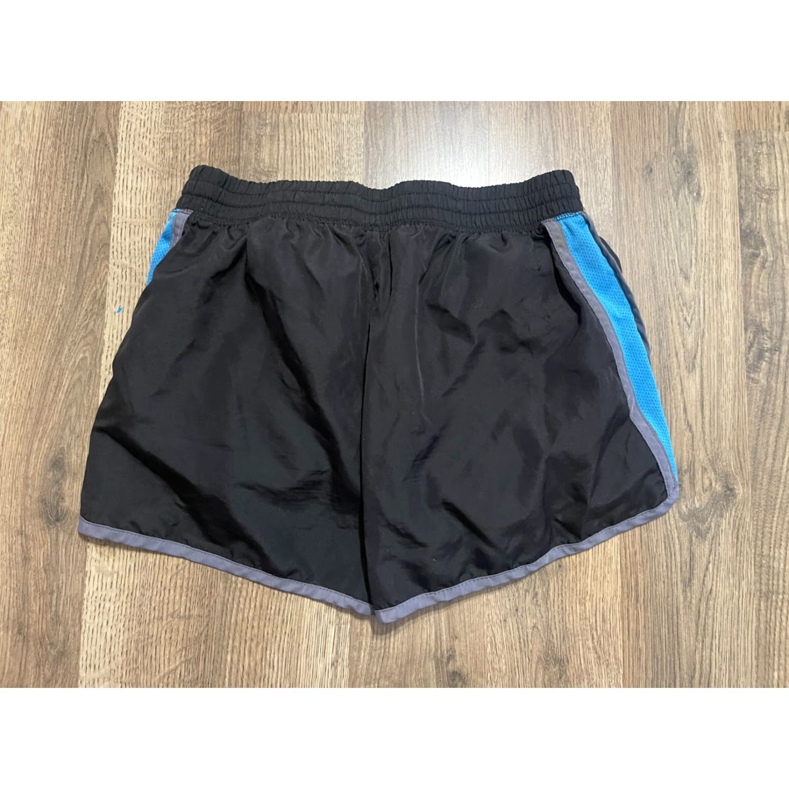 Vintage Energy Zone Shorts Women S Black Blue Drawstring Casual Size ONE SIZE - 2 Thumbnail