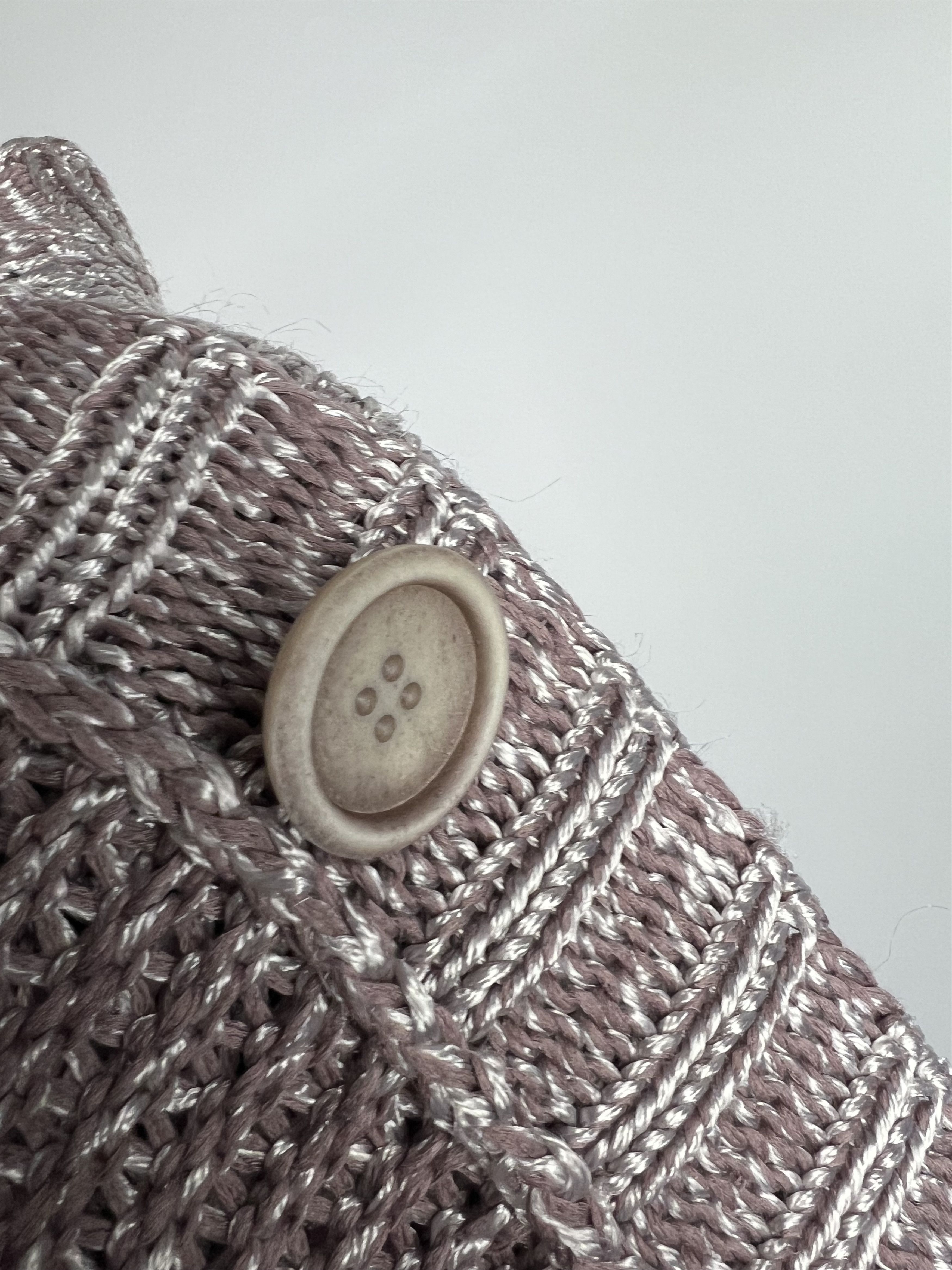 Fabiana Filippi Fabiana Filippi Cropped Knit Cardigan Size L Size L / US 10 / IT 46 - 8 Thumbnail