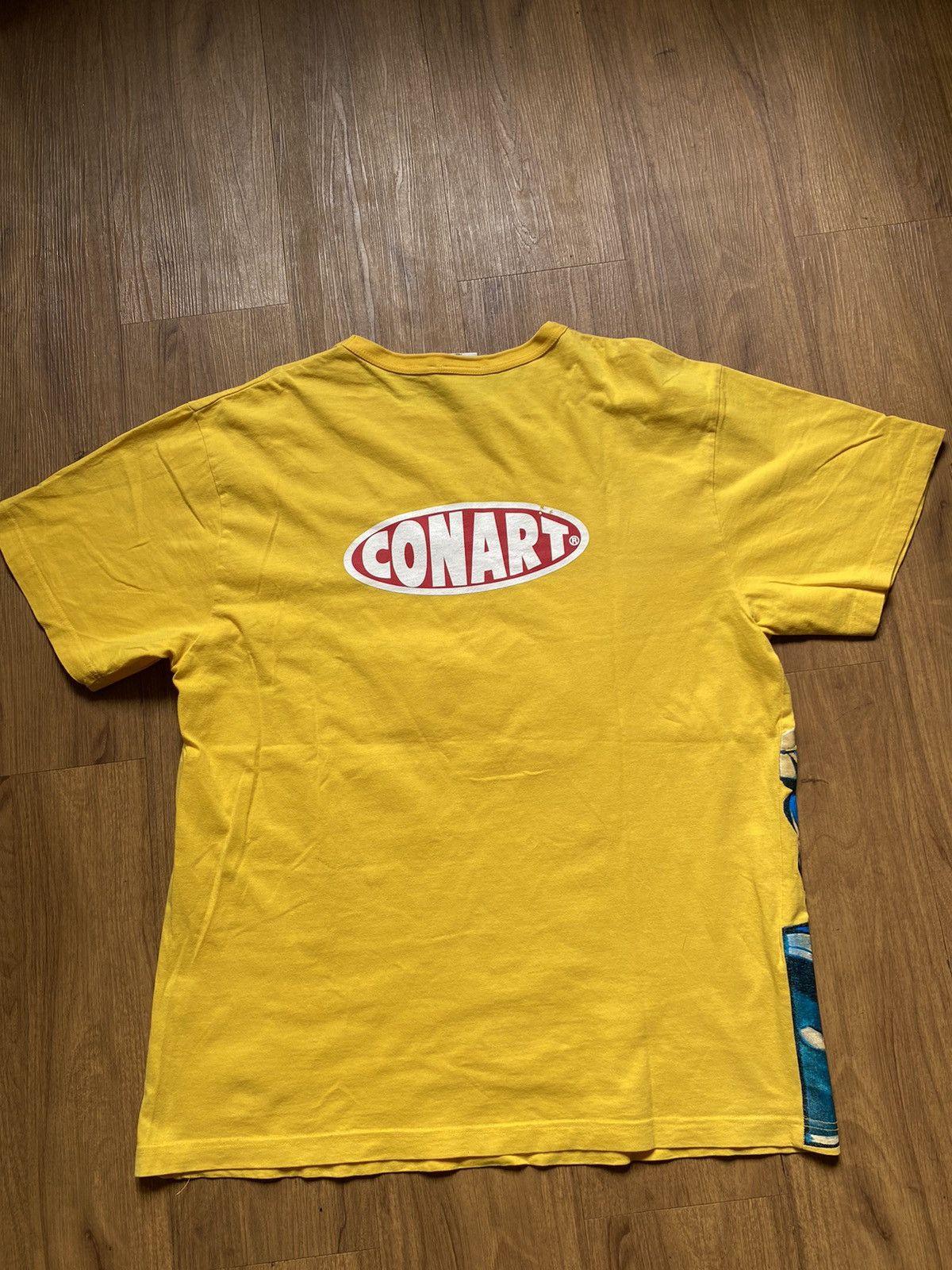 Vintage Vintage CONART Streetwear All Of Print 90s Yellow Size US XL / EU 56 / 4 - 7 Thumbnail