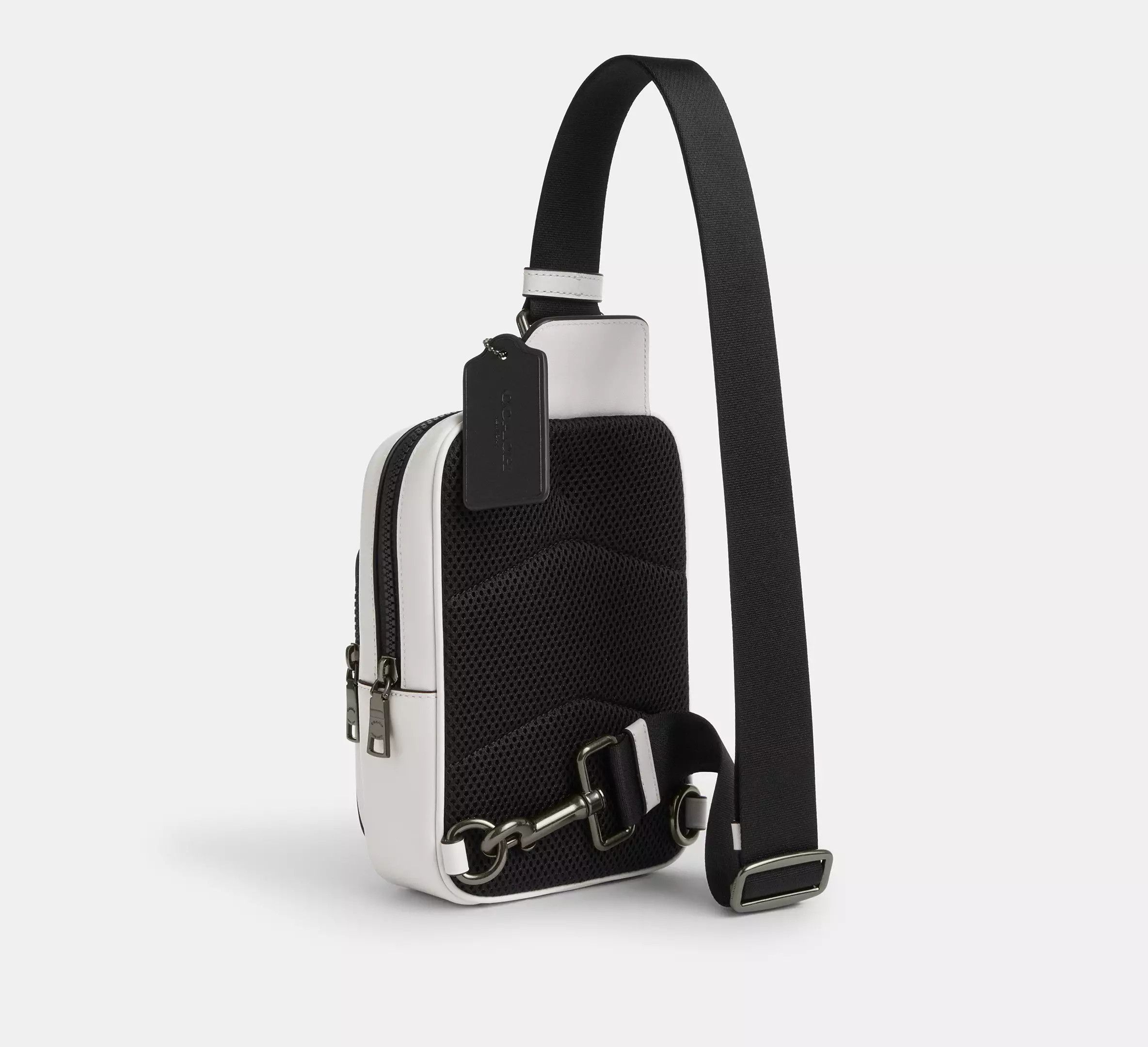Coach Racer Sling Pack In Colorblock Signature Canvas CY912 Size ONE SIZE - 6 Thumbnail