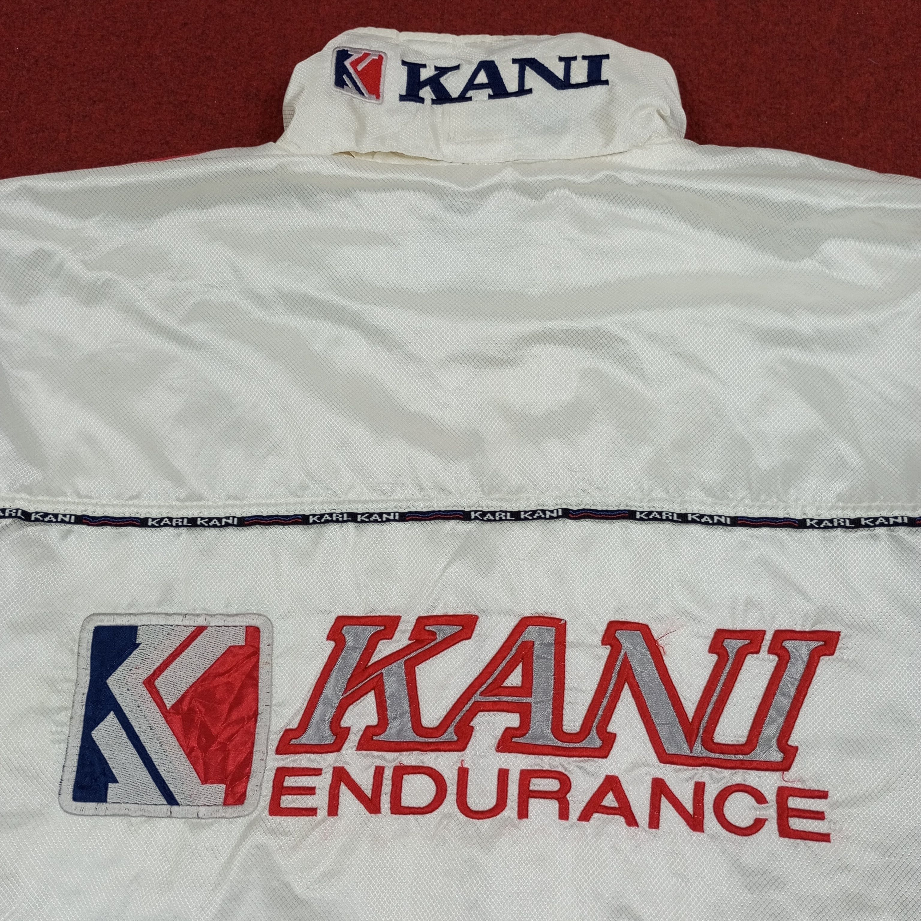 Karl Kani × Vintage Kani Jeans Endurance Logo Design Sportswear Style Jacket Size US L / EU 52-54 / 3 - 2 Thumbnail