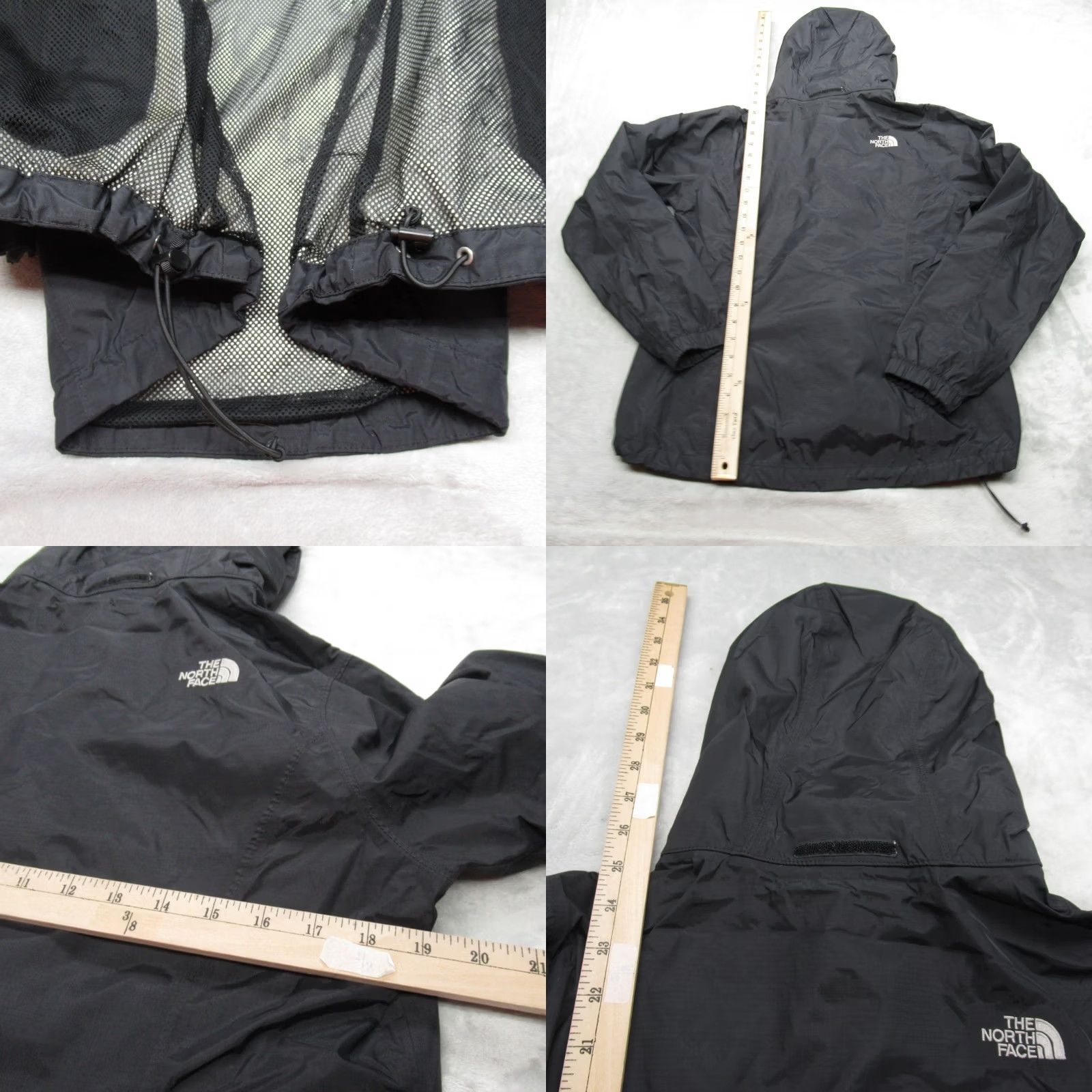 The North Face The North Face Jacket Womens M Black Hyvent Waterproof Lightweight Packable Rain Coat Full Zip Size M / US 6-8 / IT 42-44 - 8 Thumbnail