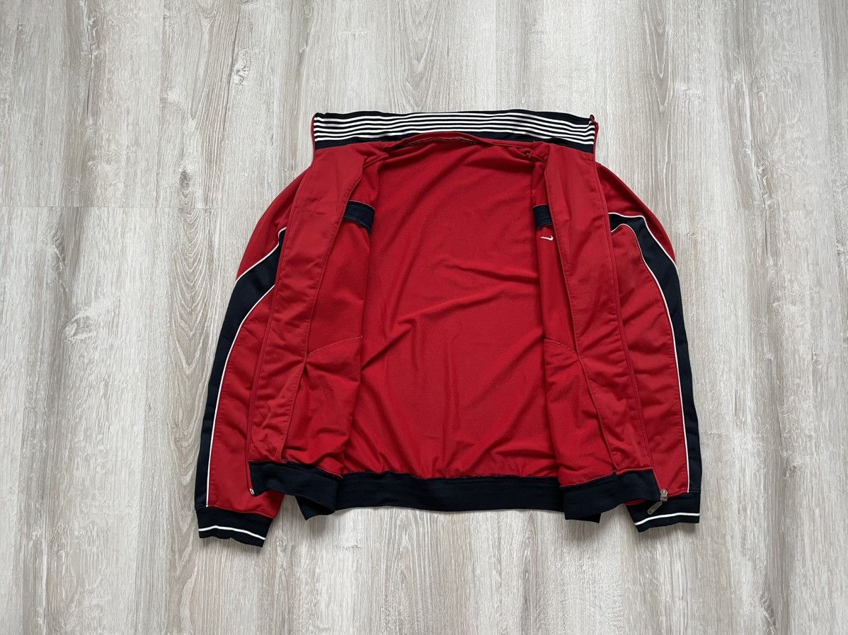 Nike × Vintage Vintage Y2K Nike Mini Swoosh Track Top Drill Size US L / EU 52-54 / 3 - 5 Thumbnail