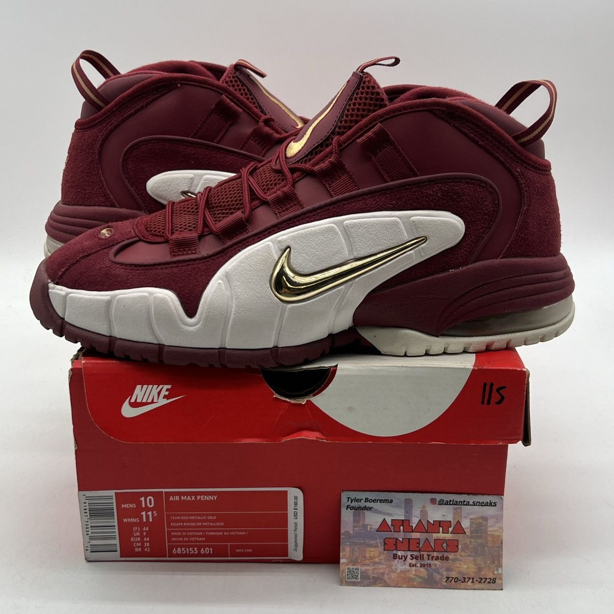 Nike Air max 1 Penny 1 house party Size US 10 / EU 43 - 1 Thumbnail