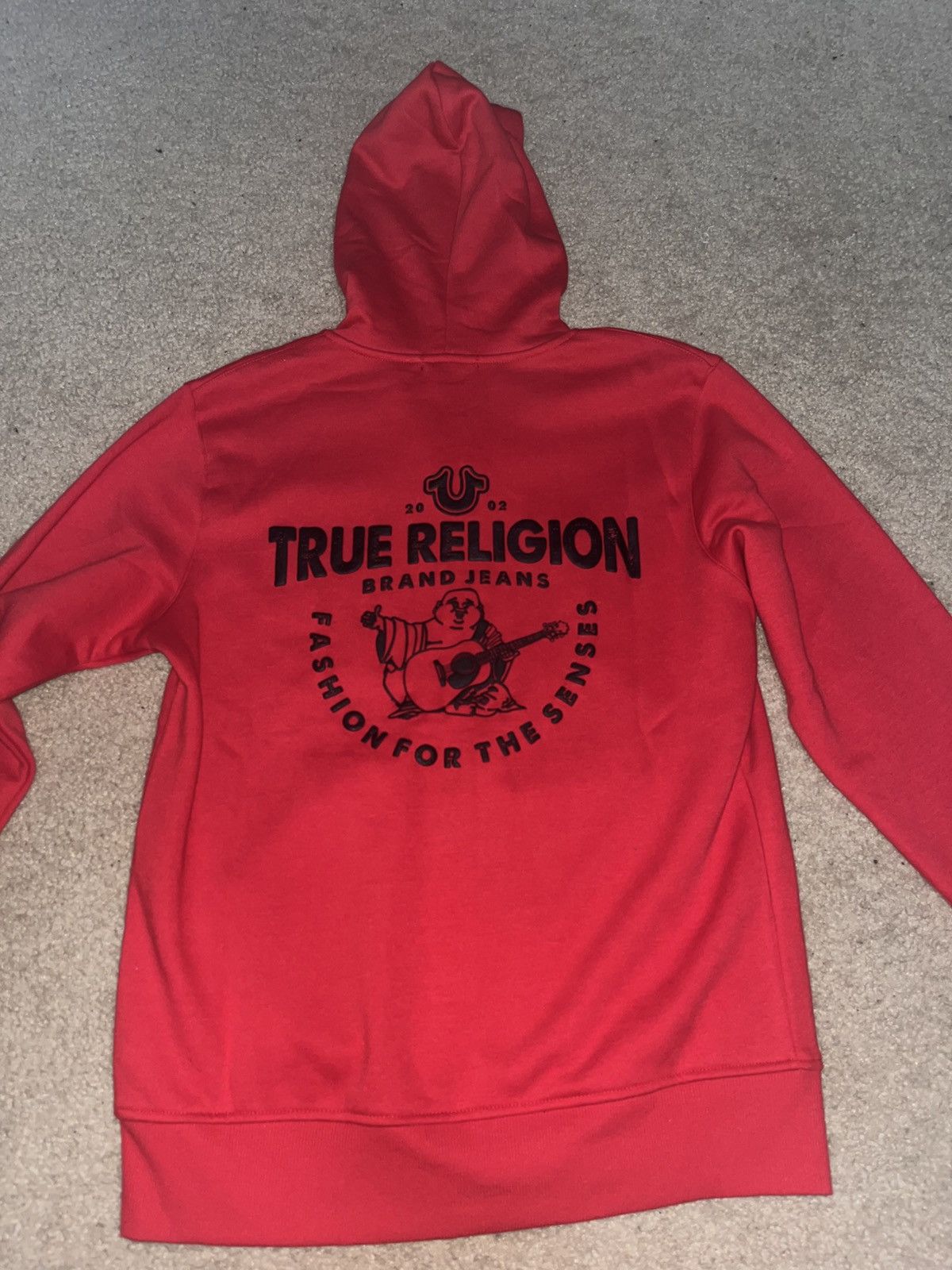 True Religion True Religion Y2k Men’s Red Zip-Up Hoodie Medium Size US L / EU 52-54 / 3 - 4 Thumbnail