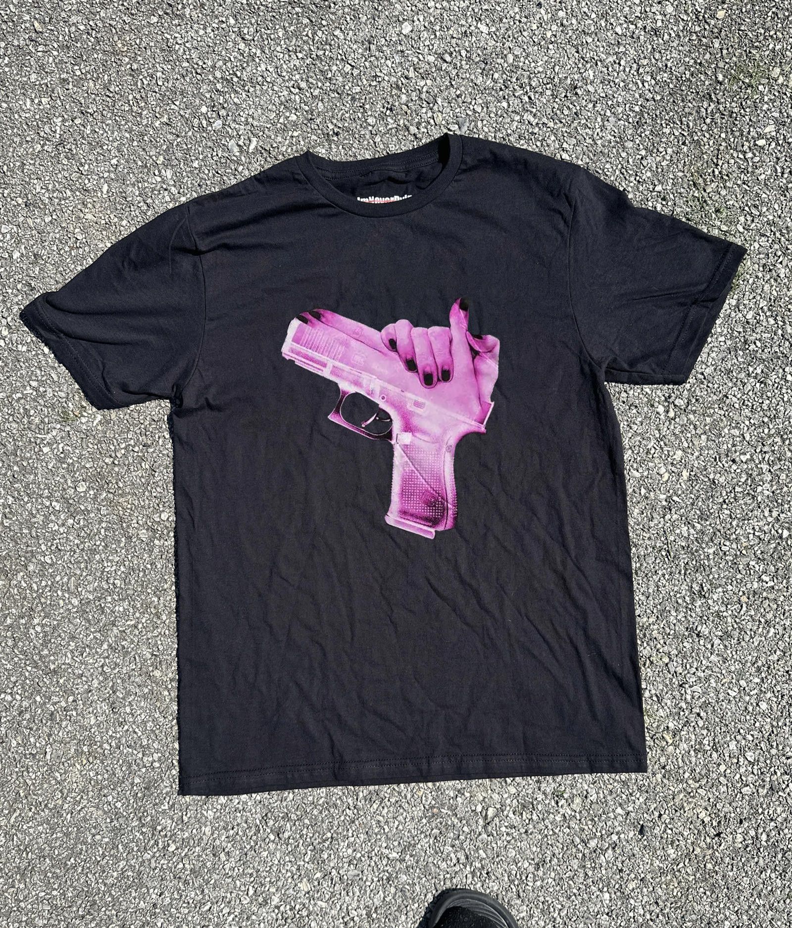 Japanese Brand Sidearm Tee Black Pink M Size US M / EU 48-50 / 2 - 1 Thumbnail