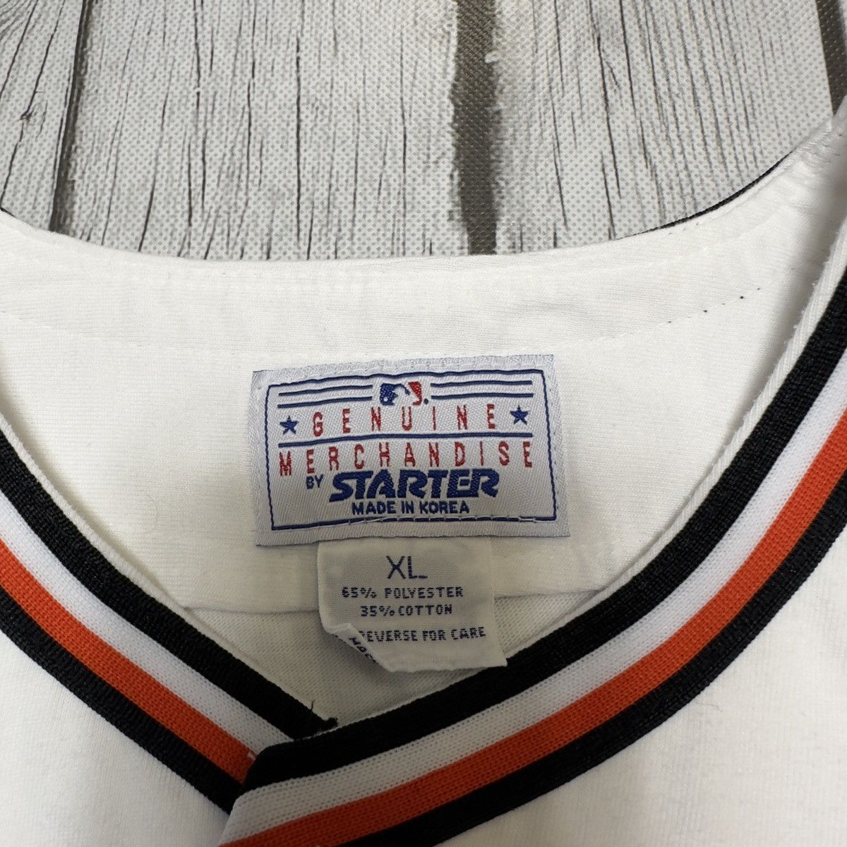 MLB × Starter × Vintage Vintage San Francisco Giants Willie Mays jersey Size US XL / EU 56 / 4 - 4 Thumbnail