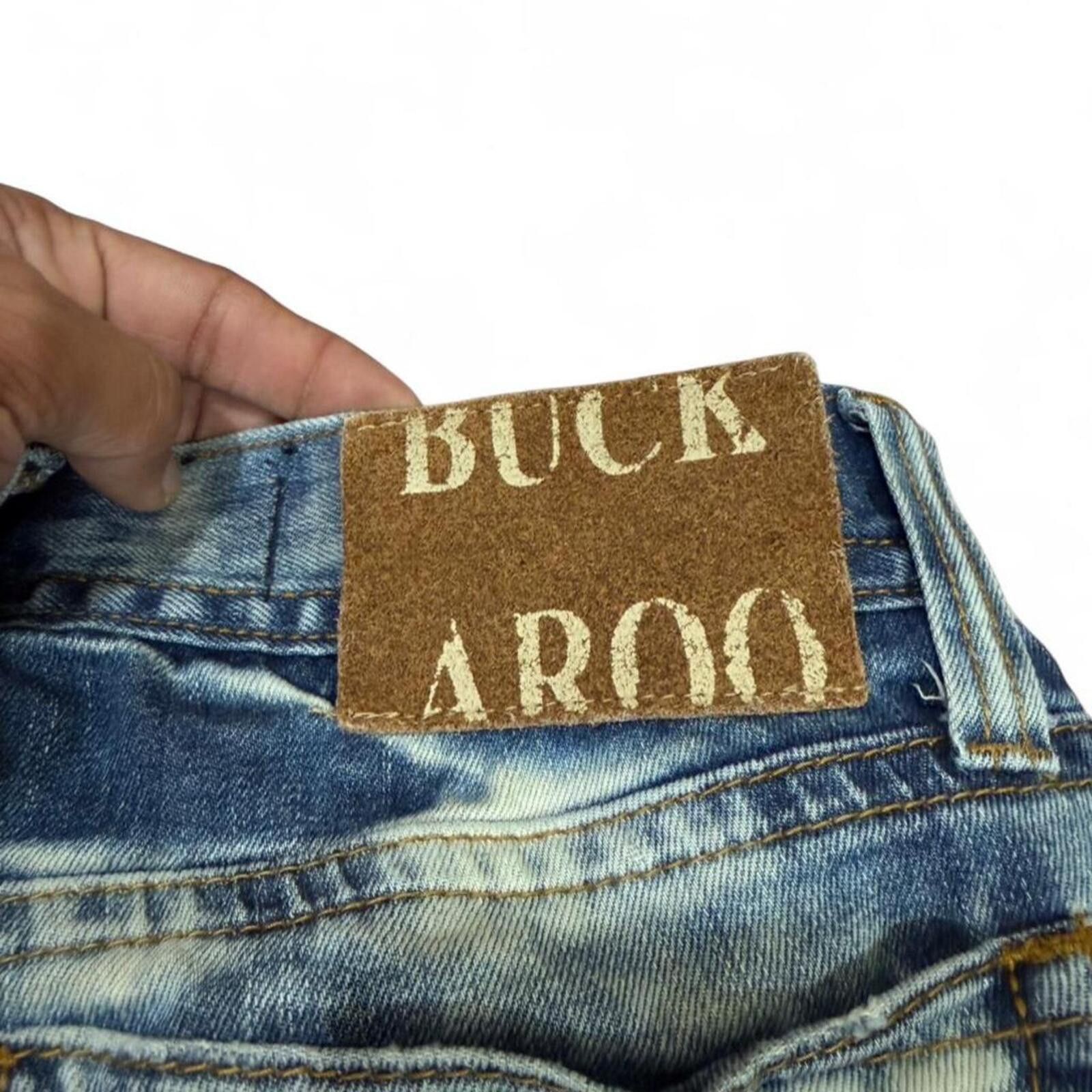 True Religion Buckaroo vintage shade light wash denim jeans Size 28" / US 6 / IT 42 - 5 Thumbnail