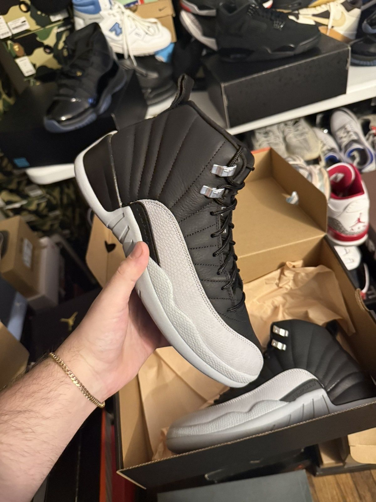 Jordan Brand Jordan retro 12 baron sz 9 Size US 9 / EU 42 - 1 Thumbnail