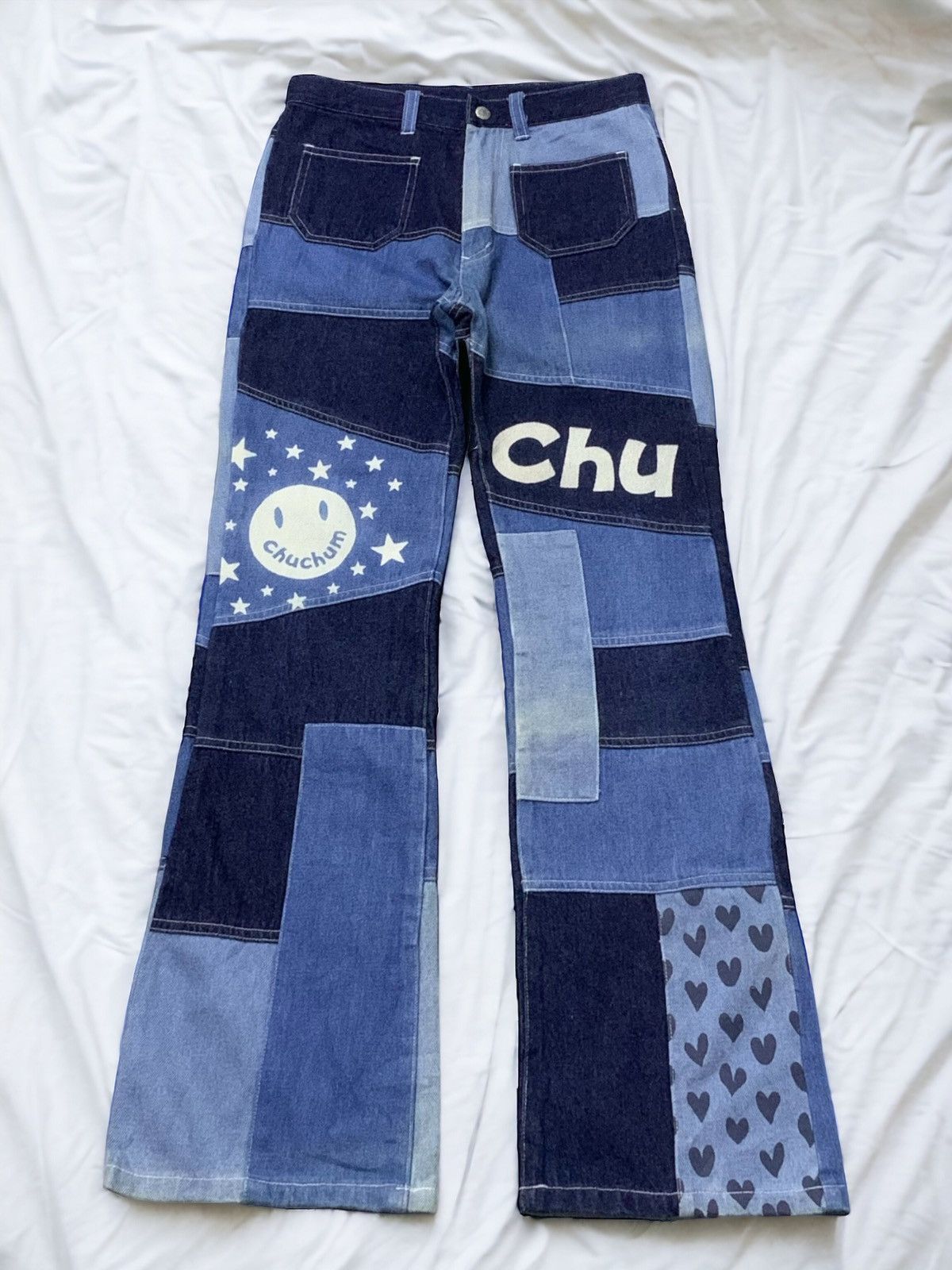 Chuchum Hagi Kinky Style Flare Denim Pants