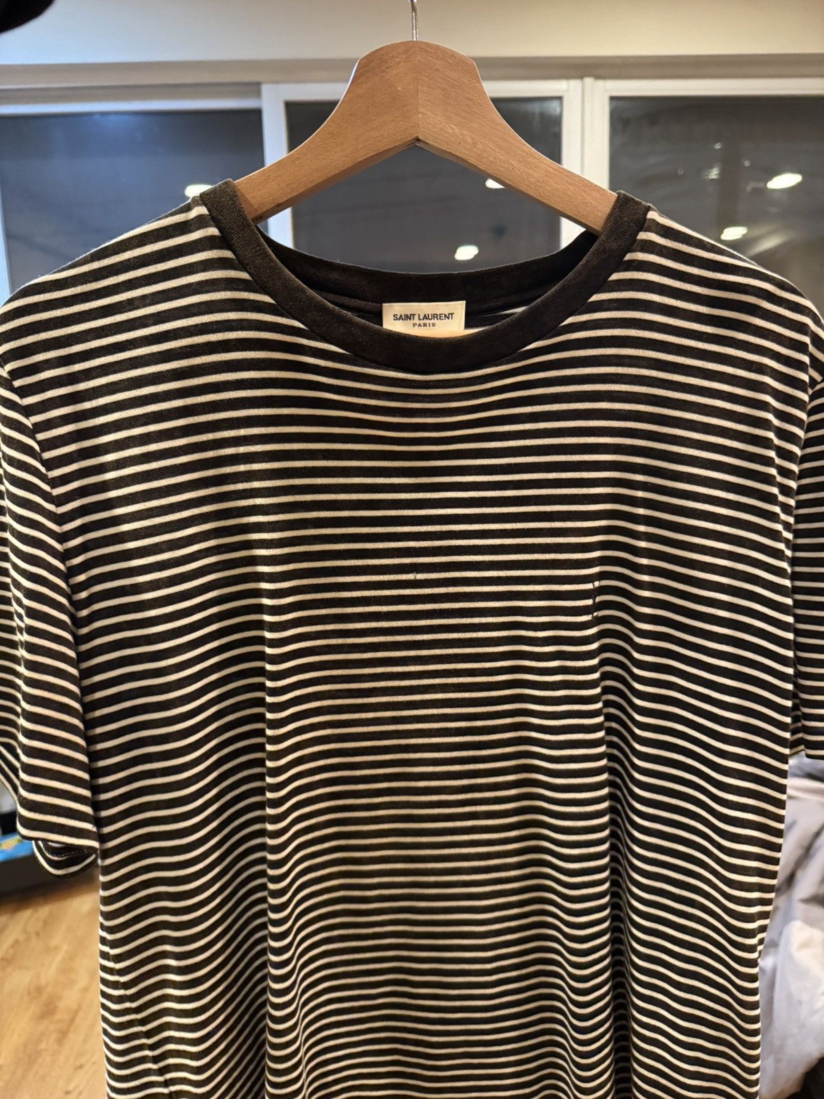 トップス SAINT LAURENT PARIS Mr X TEE 14ss hedi Hedi Slimane × Saint Laurent Paris Saint Laurent SS14 Sample