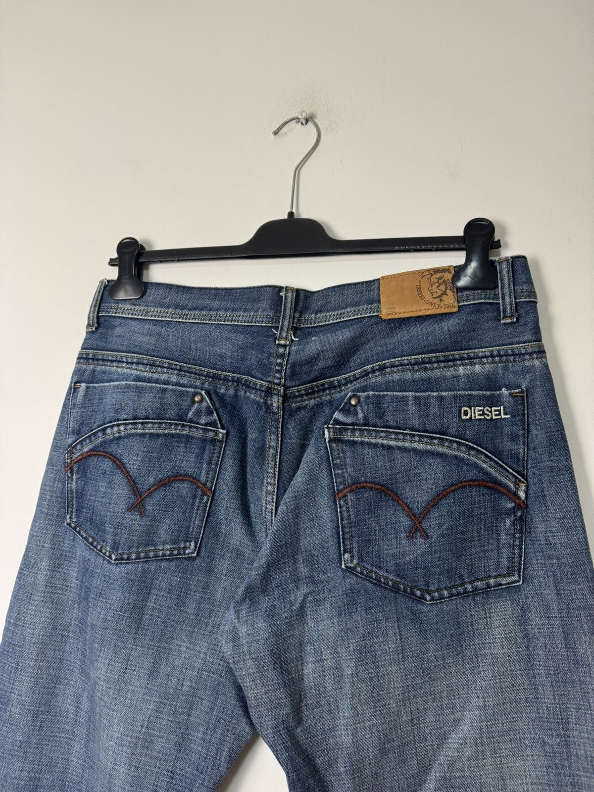 Diesel Diesel Vintage Straight Fit Denim Jeans Made in Italy Size US 34 / EU 50 - 10 Thumbnail
