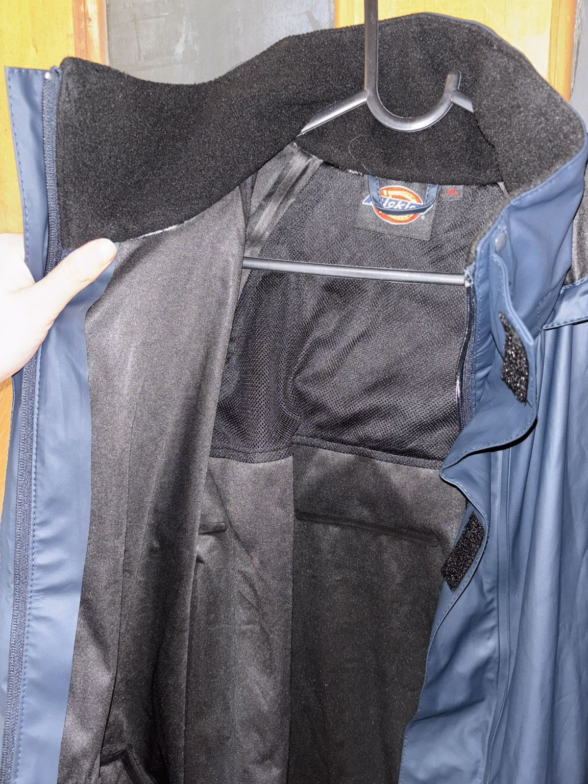 Dickies Dickies Men’s Hooded Waterproof Coat/Parka Navy Blue SizeXL Size US XL / EU 56 / 4 - 10 Thumbnail
