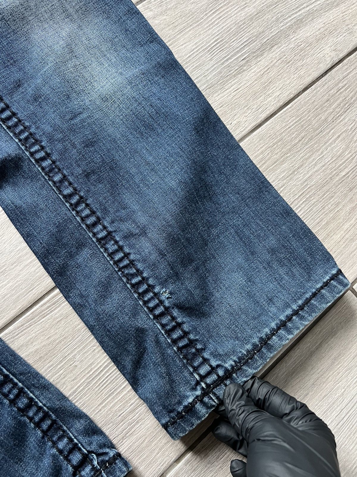 True Religion Vintage Y2K True Religion Baggy Denim Jeans Ricky Size US 34 / EU 50 - 7 Thumbnail