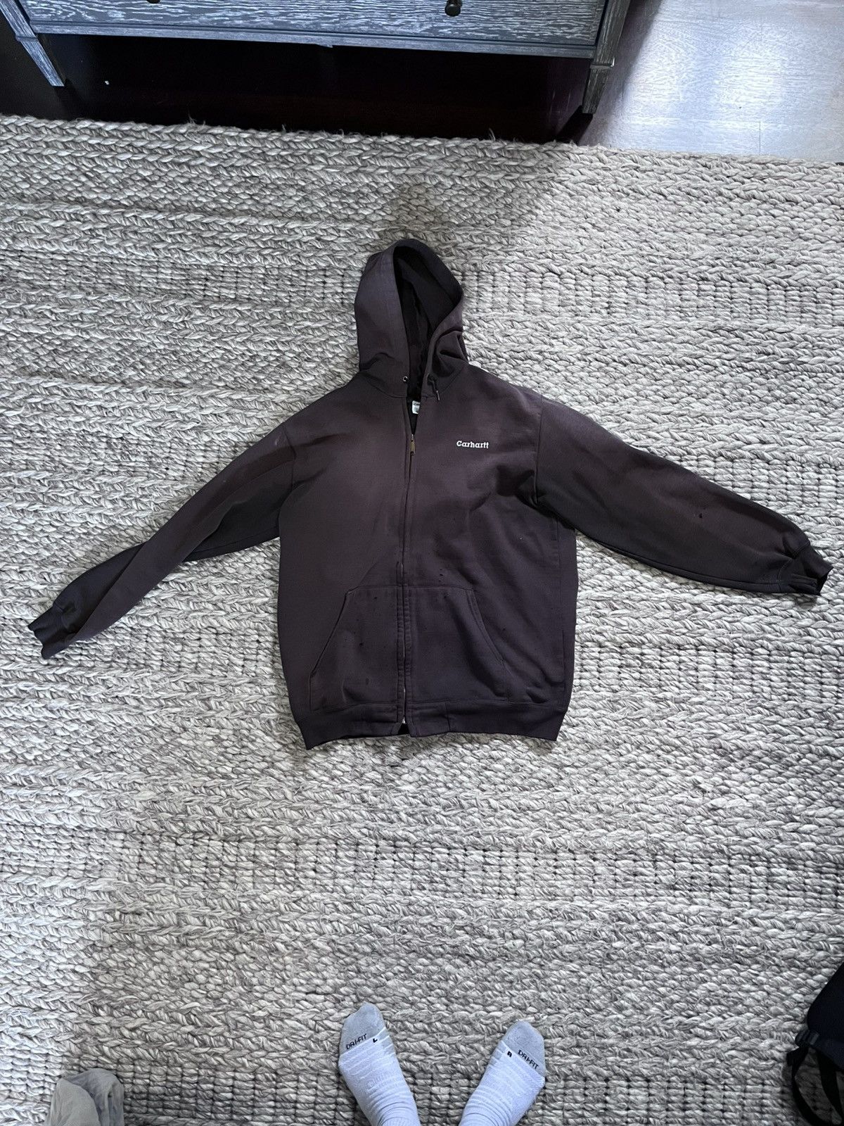 Carhartt Carhartt brown zip up sweatshirt Size US L / EU 52-54 / 3 - 1 Preview