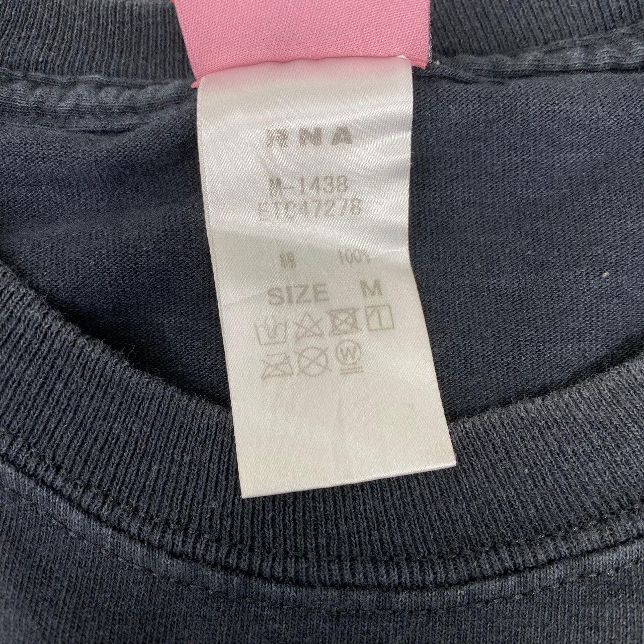 Japanese Brand Vintage RNA Alternative Pink Motel Long Sleeve Art Japanese Size US M / EU 48-50 / 2 - 6 Thumbnail