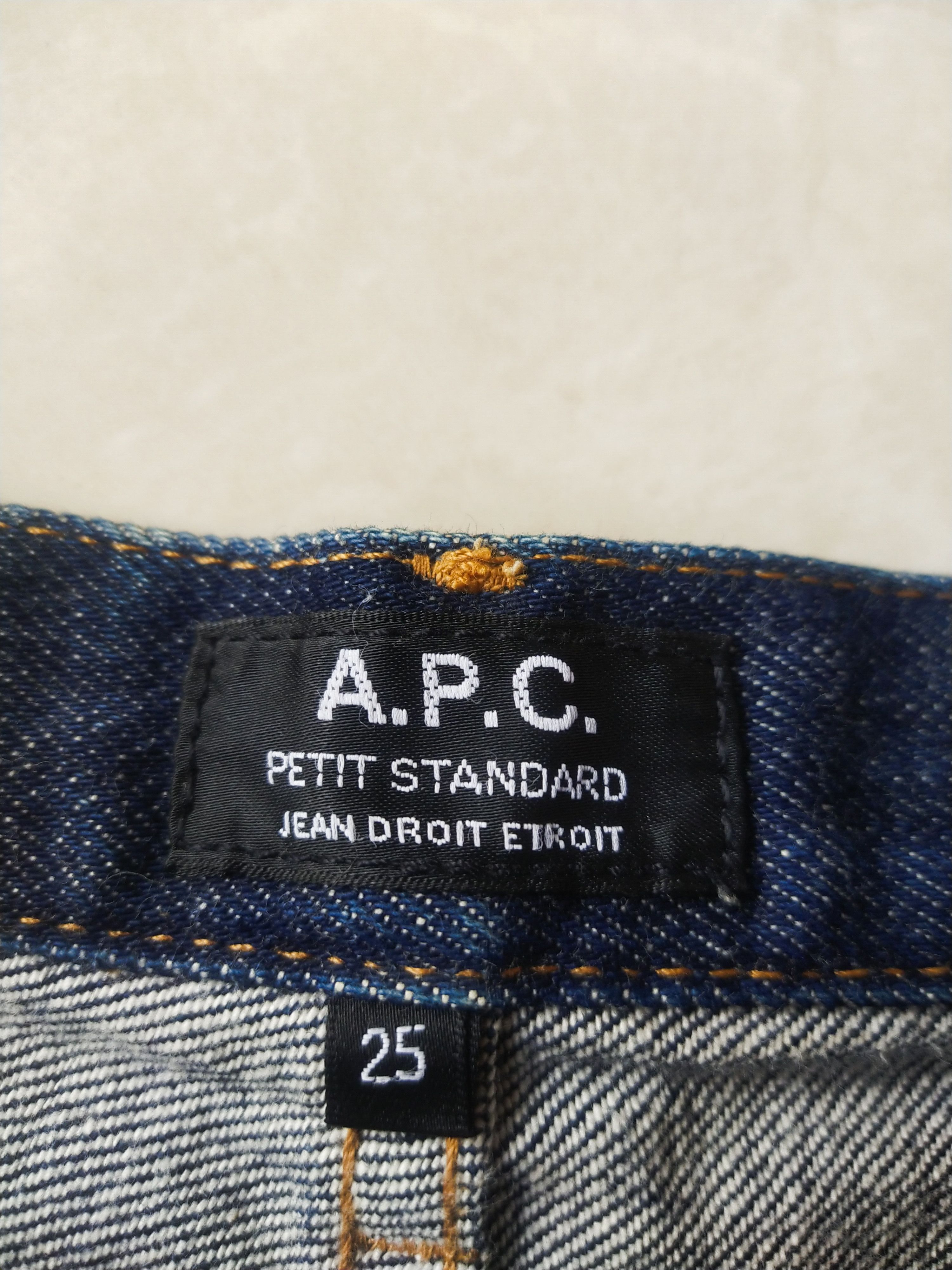 A.P.C. A.P.C. Petit Standard Raw Japanese Denim Cut-Off Shorts Size 25" / US 0 / IT 36 - 6 Thumbnail
