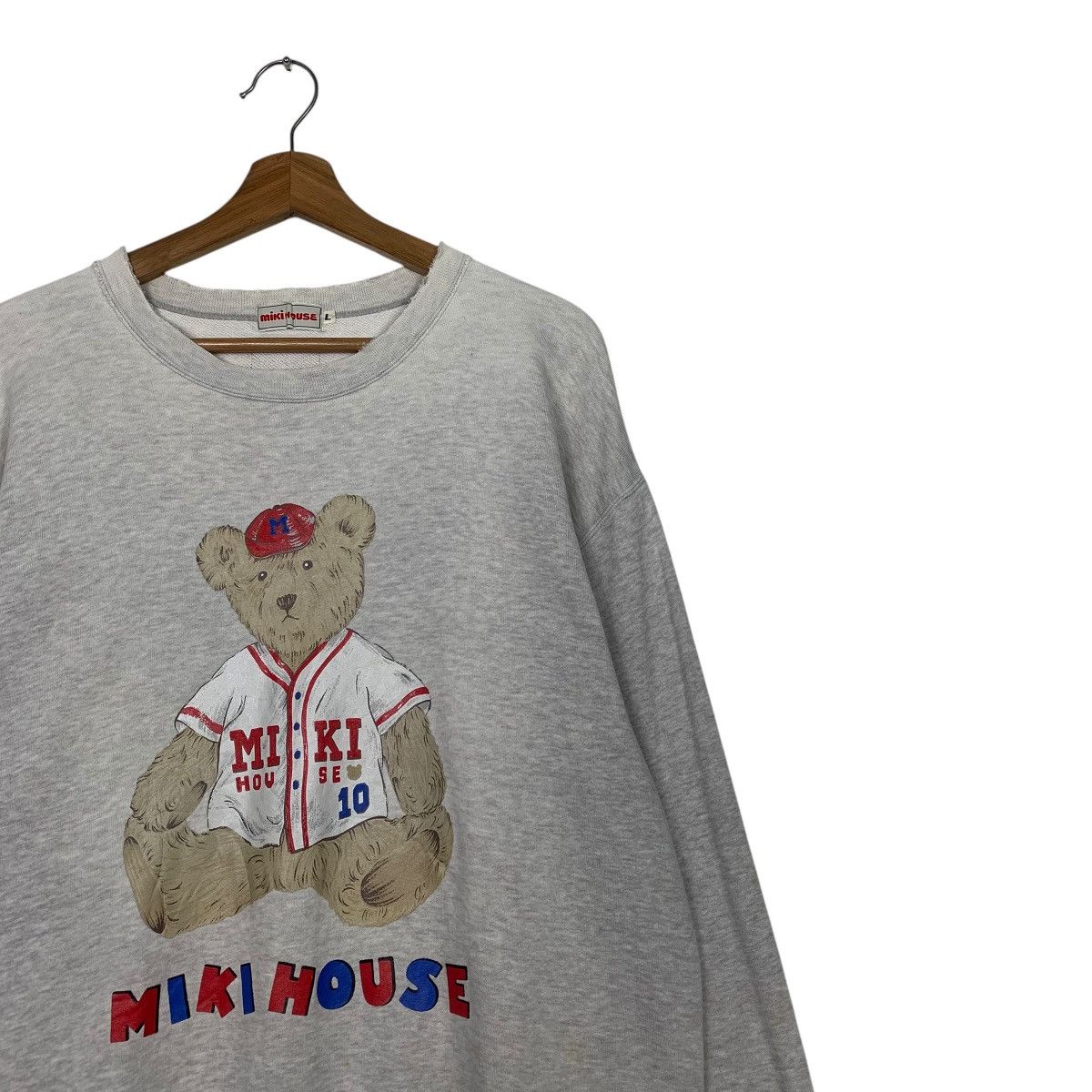 Japanese Brand Vintage Miki House Big Logo Crewneck Sweatshirt Size US L / EU 52-54 / 3 - 5 Thumbnail
