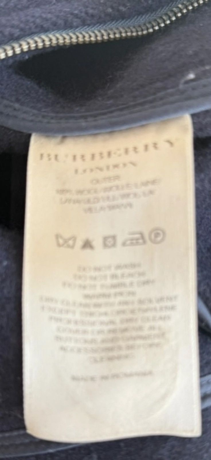 Burberry Coat Burberry Wool Size S / US 4 / IT 40 - 11 Thumbnail