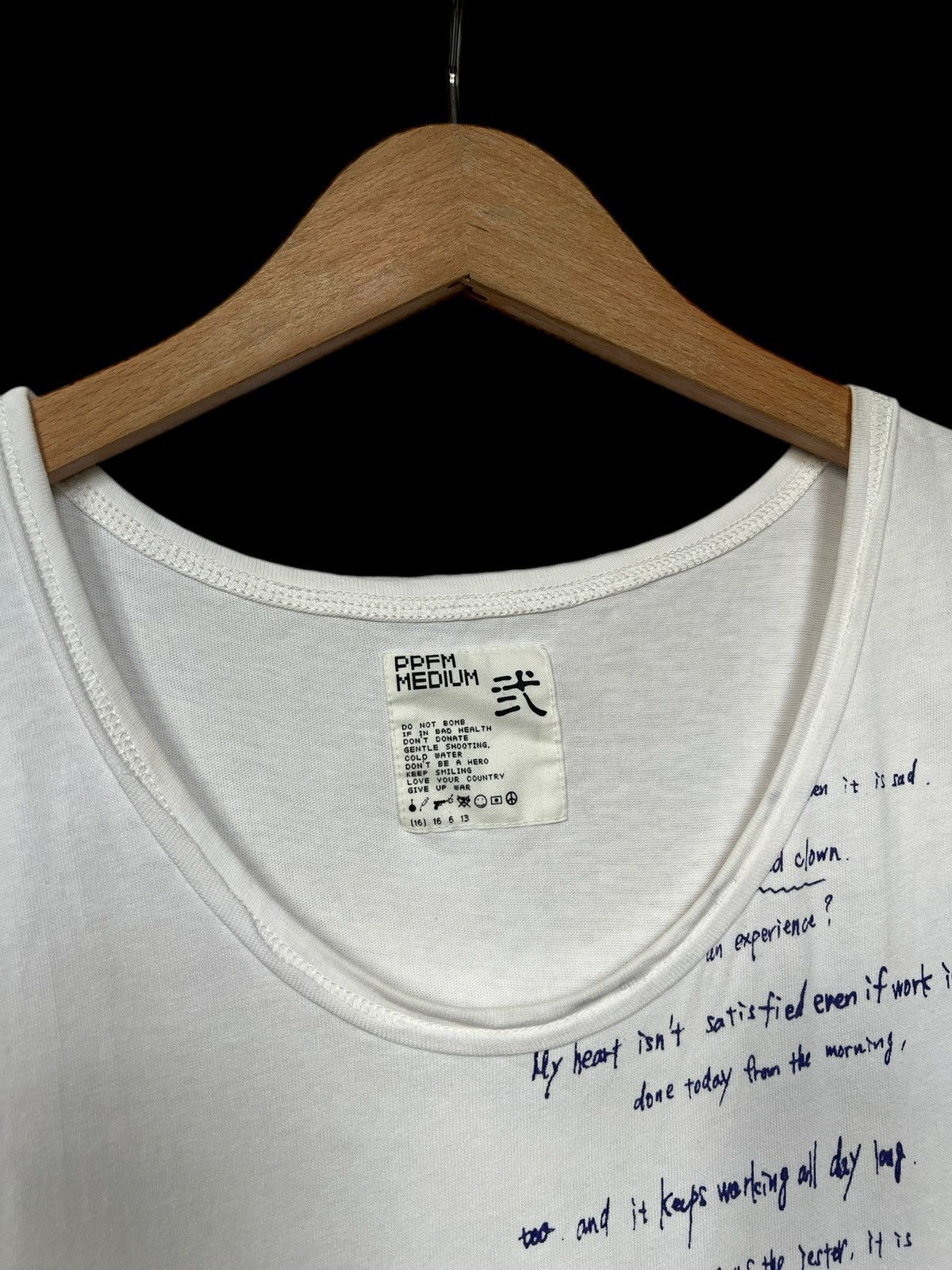 Japanese Brand × PPFM PPFM Poem Tank Tops Size US S / EU 44-46 / 1 - 4 Thumbnail