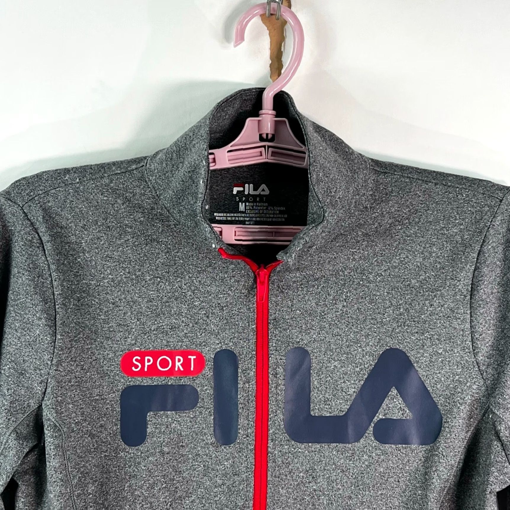 Fila Fila Sport Mens Jacket Gray Full Zip Long Sleeve Size M Size US M / EU 48-50 / 2 - 3 Thumbnail