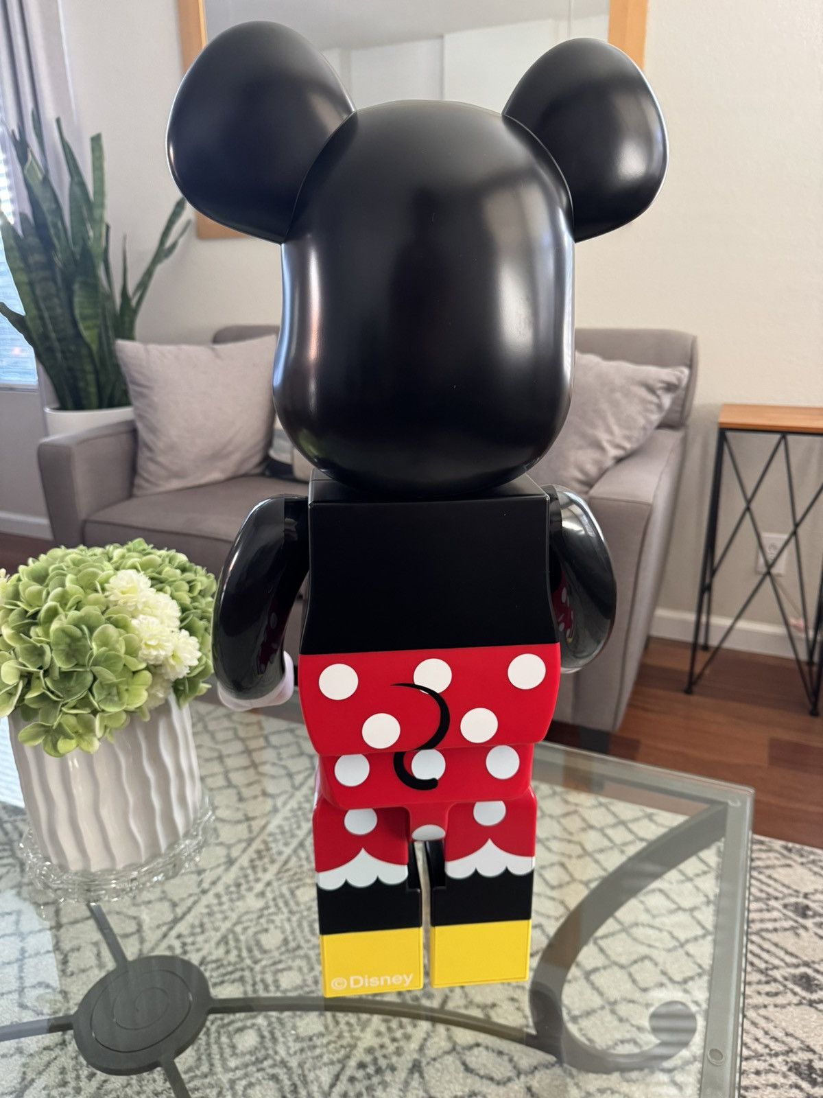 Disney Disney Minnie Mouse Classic Mickey Bearbrick 1000% Figure Size ONE SIZE - 2 Thumbnail