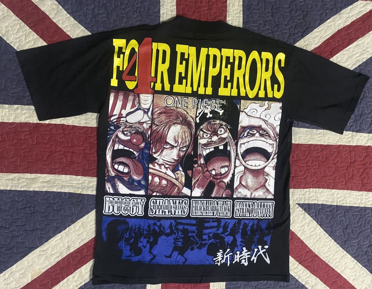 One Piece one piece x yonkou akagami x shanks x redhair x four emperor Size US L / EU 52-54 / 3 - 2 Thumbnail