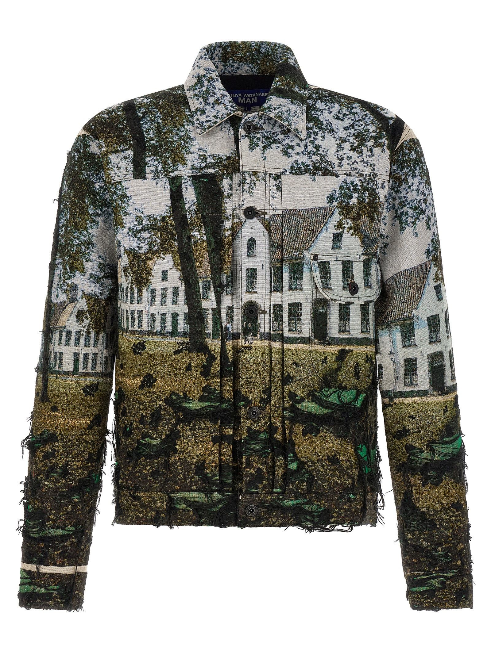 Junya Watanabe Jacquard square jacket Size US L / EU 52-54 / 3 - 1 Thumbnail