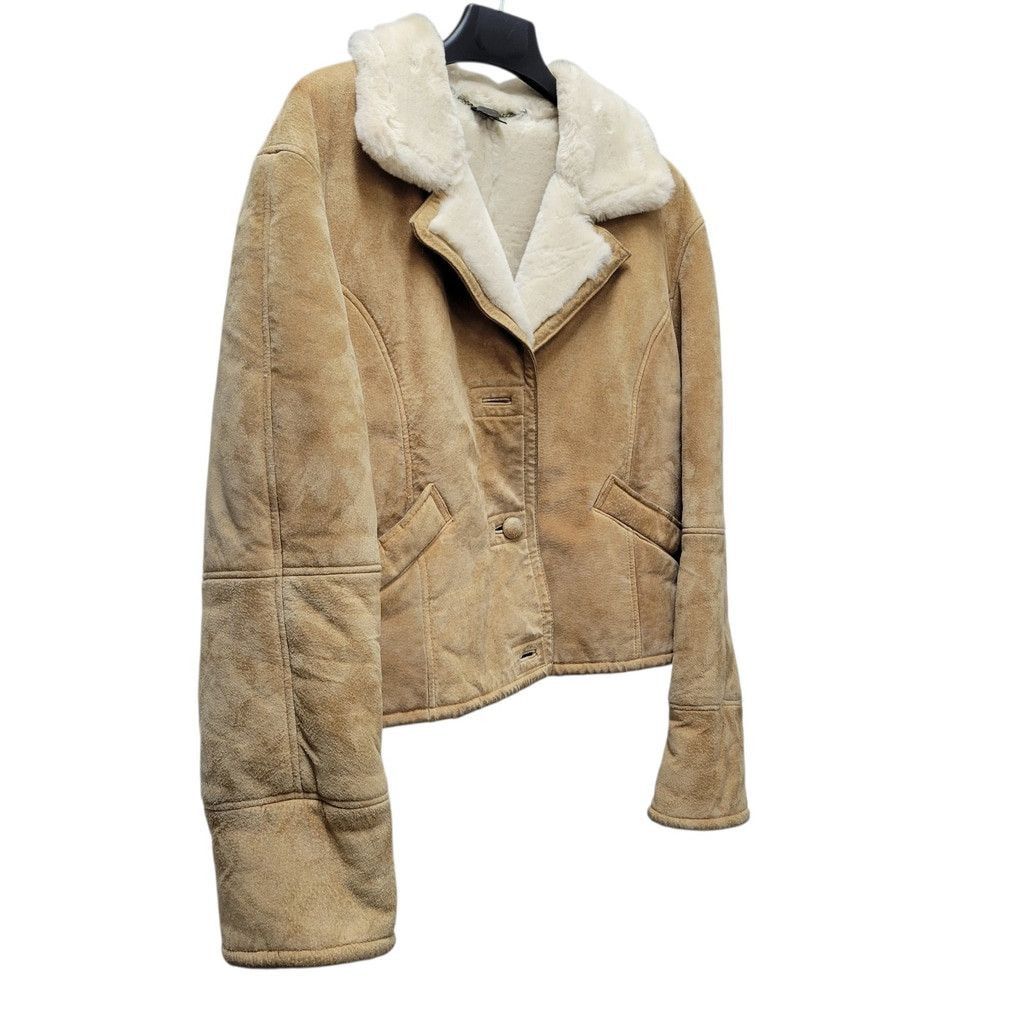 Gallery Dept. GALLERY Vintage Genuine Leather Modacrylic Lined Jacket Larg Size L / US 10 / IT 46 - 5 Thumbnail