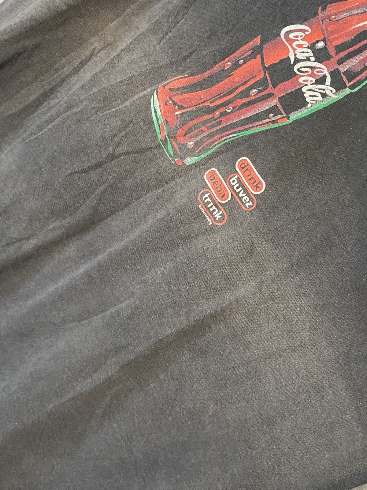 Coca Cola × Vintage Vintage Coca Cola T-shirt Screenstars Size US L / EU 52-54 / 3 - 9 Thumbnail