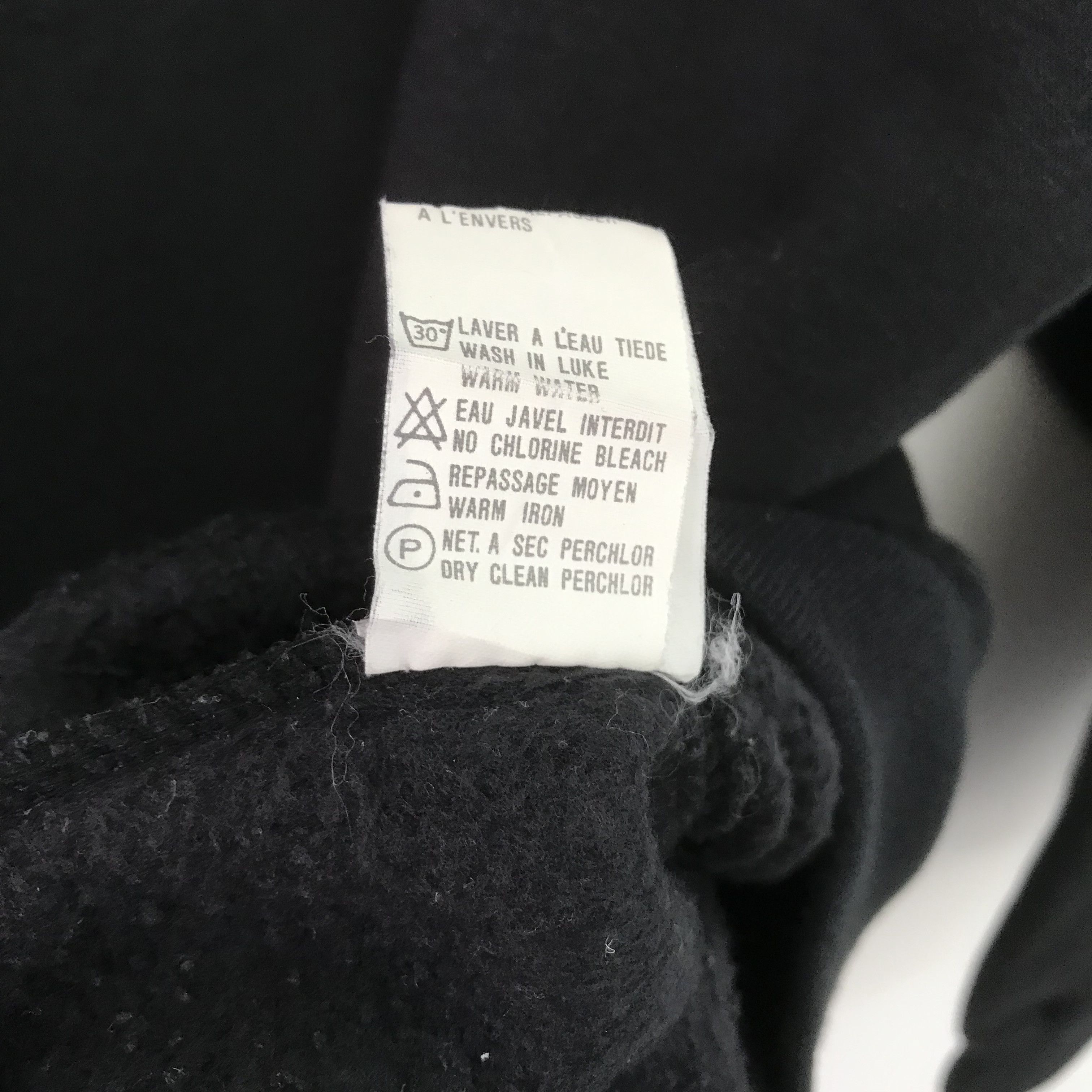 Vintage Vintage Naf Naf Collection Black Sweatshirt - 145 Size US XL / EU 56 / 4 - 8 Thumbnail