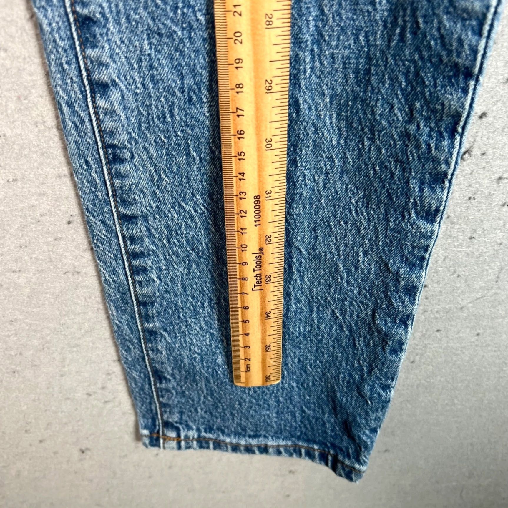 Madewell Madewell Mens 30 x 32 Athletic Slim Fit Blue Jeans Cotton Blend Denim Size US 30 / EU 46 - 7 Thumbnail