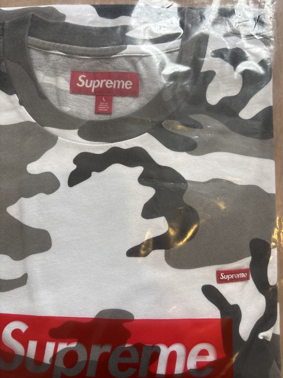 Supreme Supreme Small Box L/S Tee Snow Camo Men’s Size L SS25 Week 1 Size US L / EU 52-54 / 3 - 3 Thumbnail
