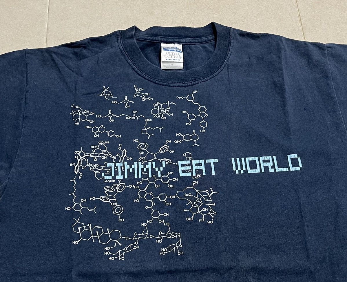Band Tees Vtg Jimmy Eat World Shirt (2004) Size US M / EU 48-50 / 2 - 4 Thumbnail