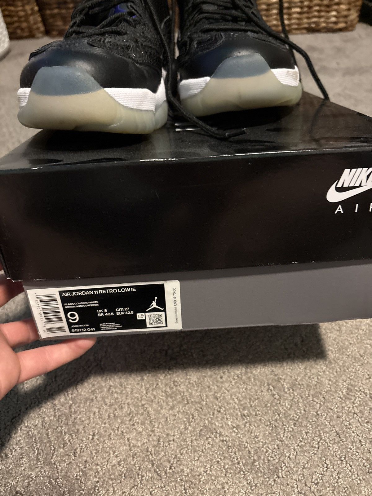 Jordan Brand Jordan 11 ie Space Jam Size 9 Mens Size US 9 / EU 42 - 8 Thumbnail
