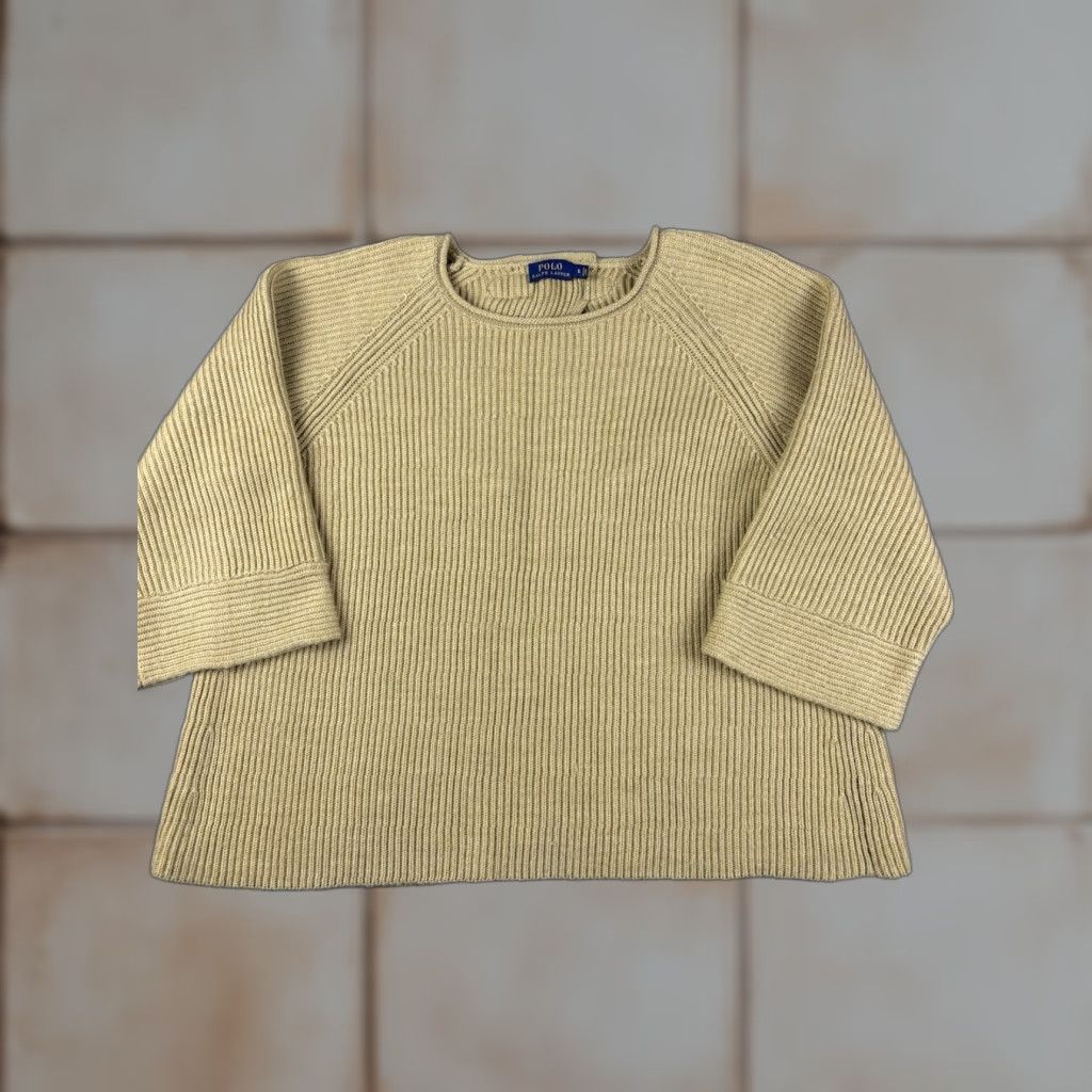Polo Ralph Lauren Polo Ralph Lauren Sweater Womens Small Brown Wool Buckle Strap Neck Cardigan Size S / US 4 / IT 40 - 1 Thumbnail