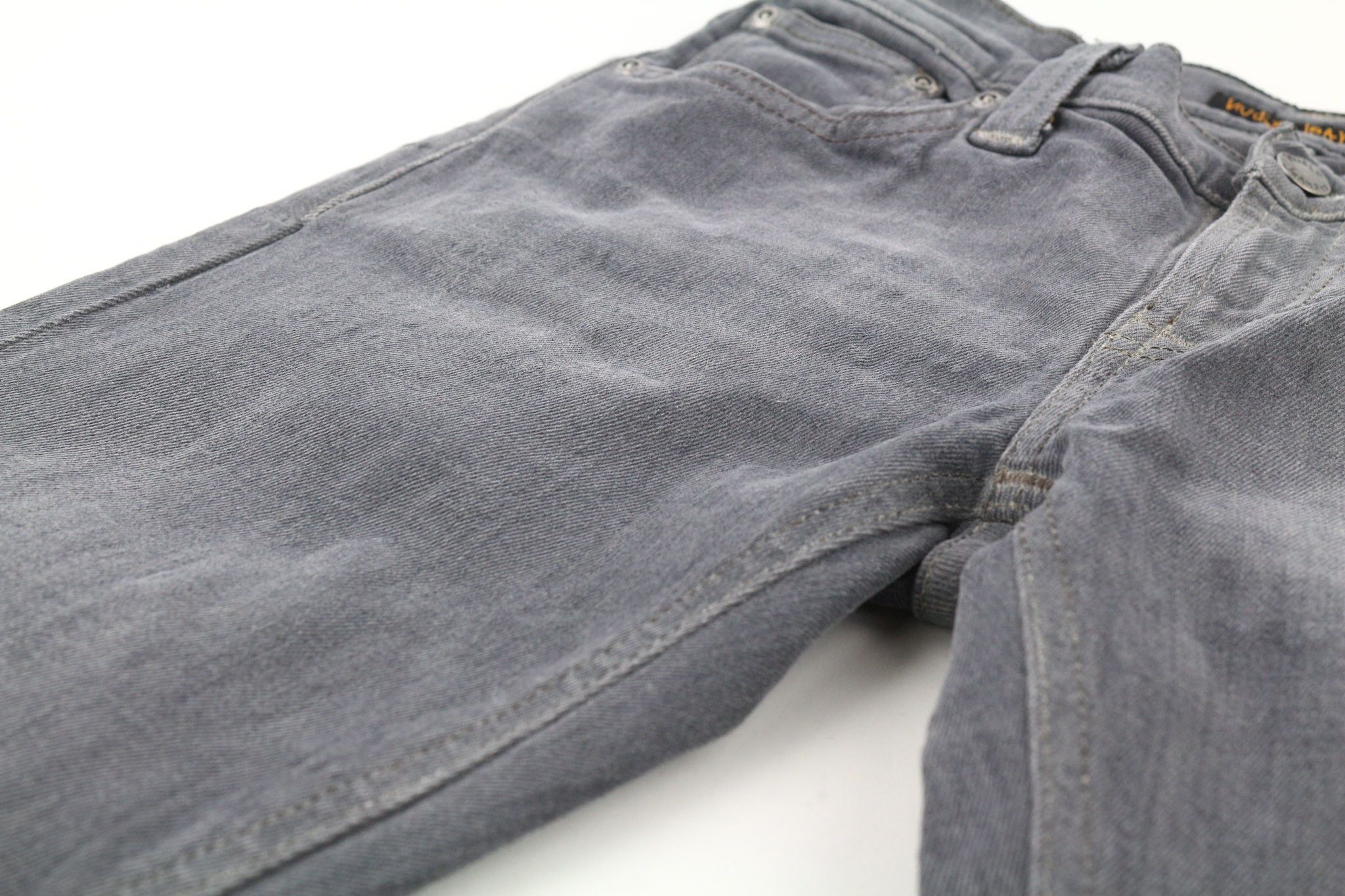 Nudie Jeans TIGHT LONG JOHN W26/L34 Organic Charcoal Slim Fit 80673 Size 26" / US 2 / IT 38 - 8 Thumbnail