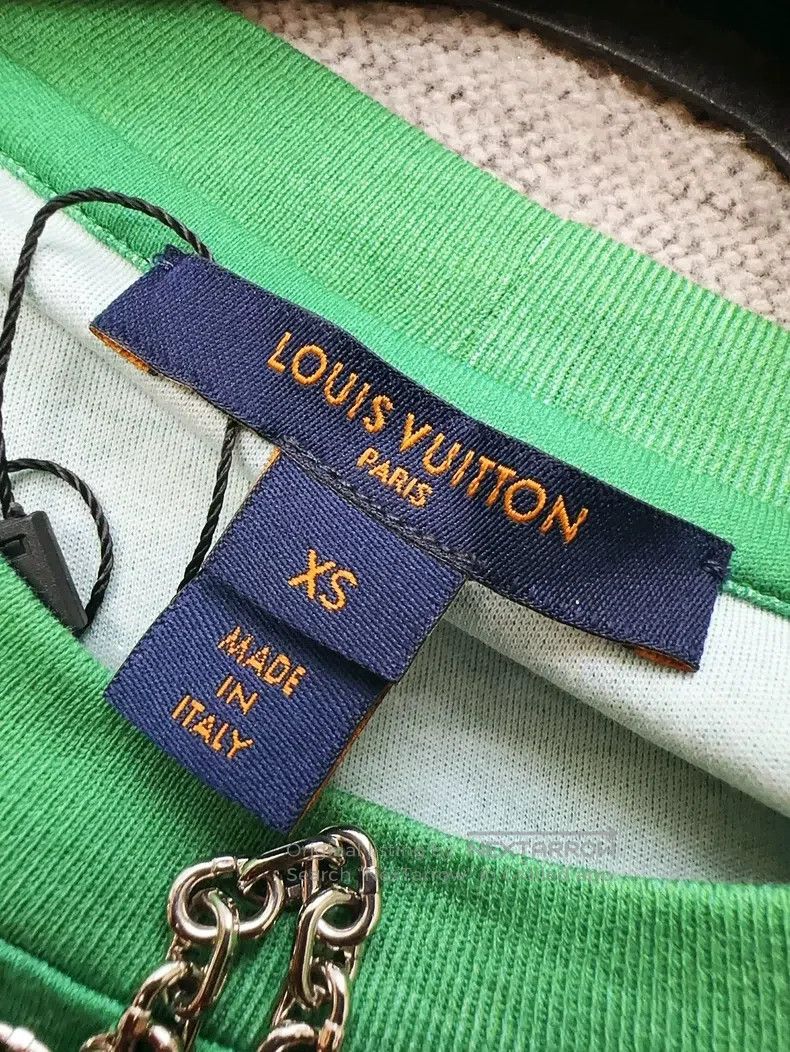 Louis Vuitton Louis Vuitton Orange Watch Watch Print Short Sleeve Size XS / US 0-2 / IT 36-38 - 5 Thumbnail