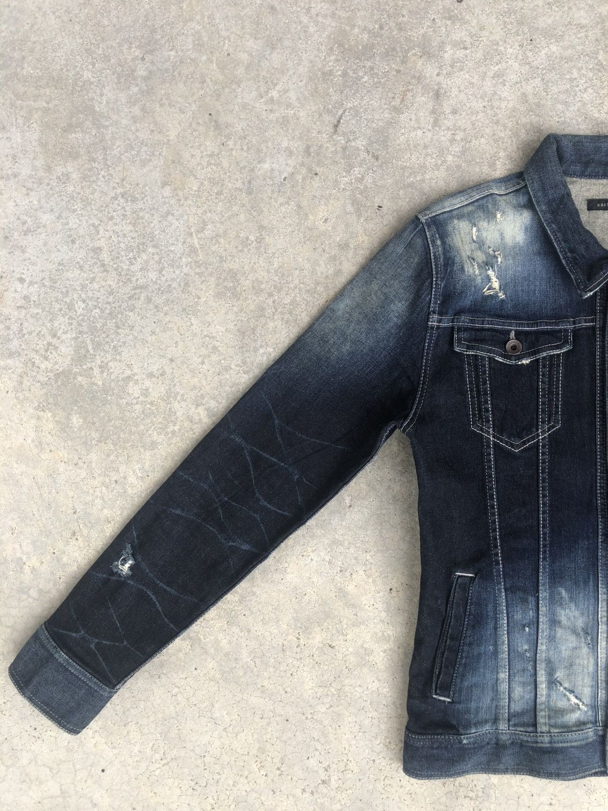 If Six Was Nine Japanese Fuga Distressed Denim Size US M / EU 48-50 / 2 - 5 Thumbnail