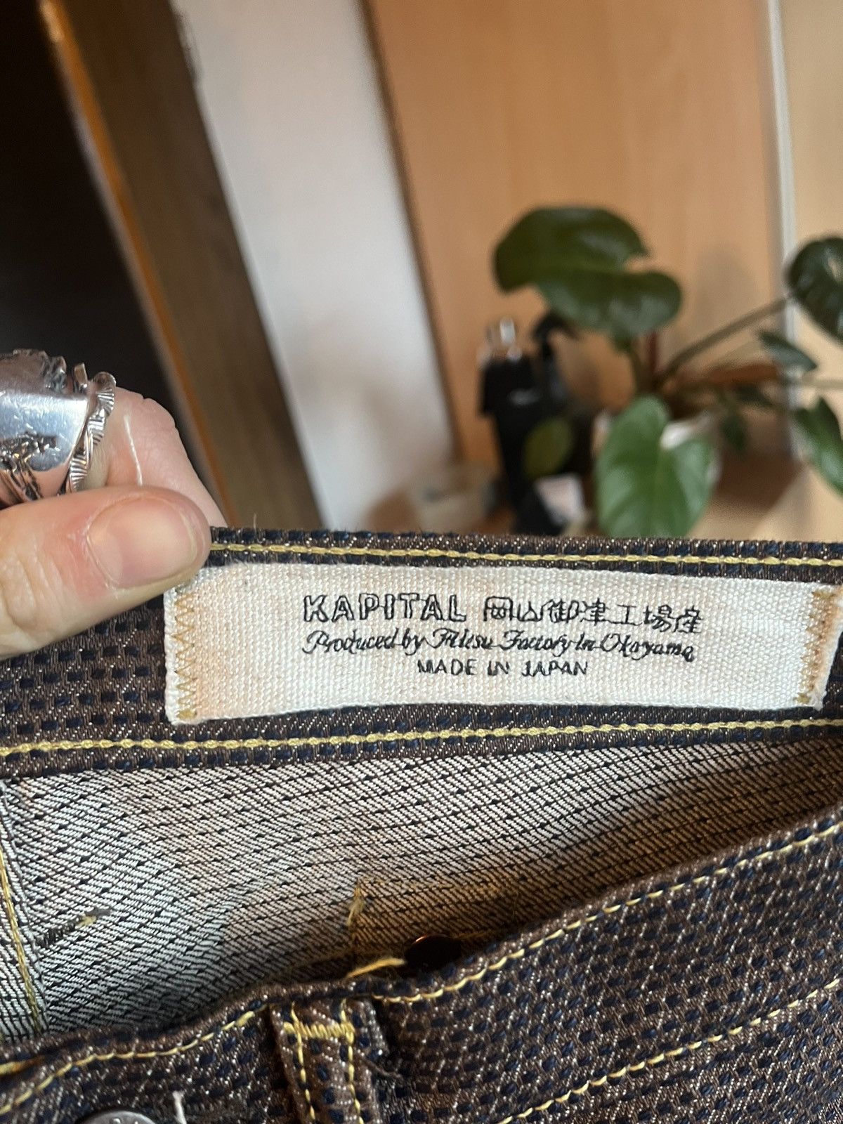 Kapital Kapital Century Denim N5S - Size 32 Size US 32 / EU 48 - 4 Thumbnail