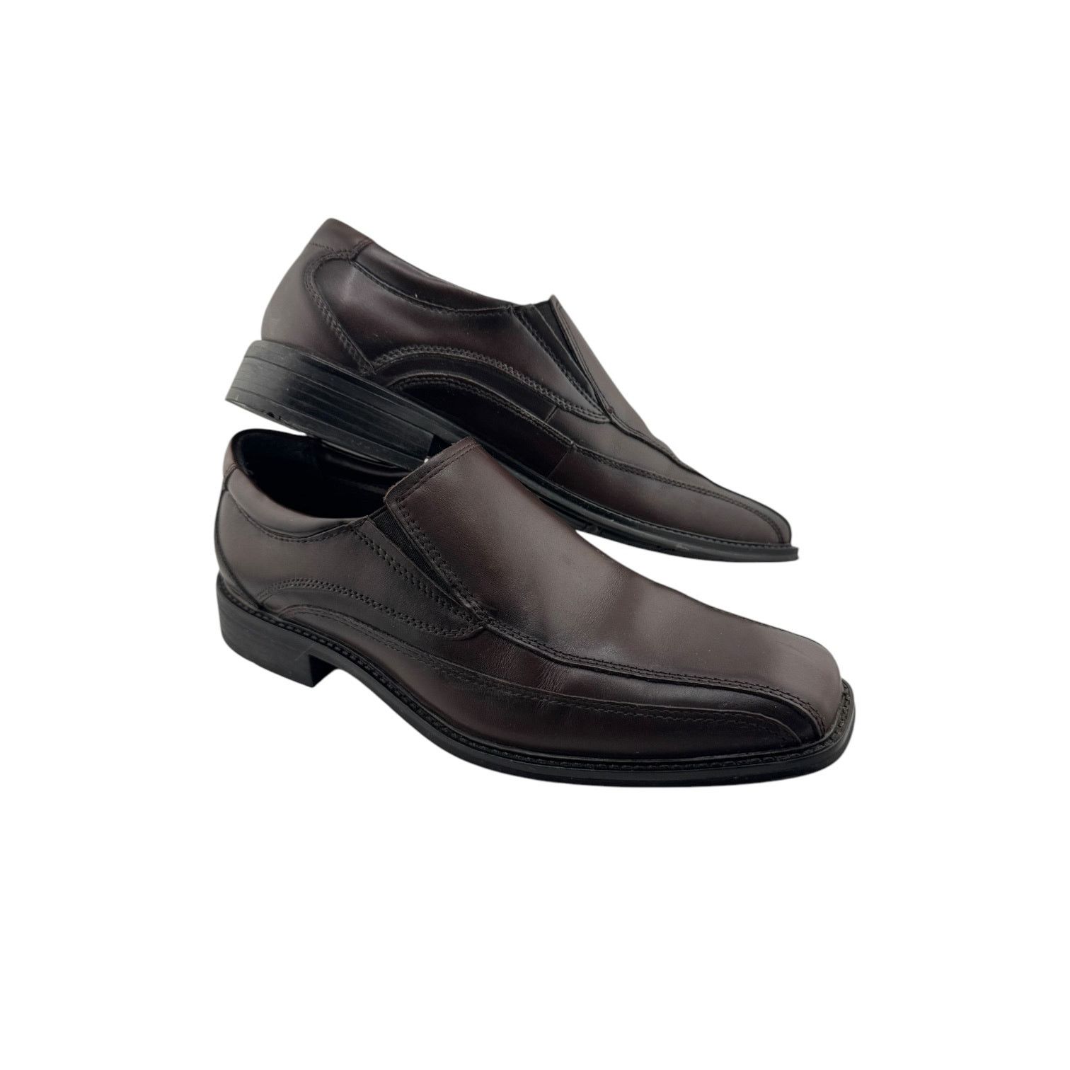 Dockers Dockers Men's Leather Mahogany Shoes Style 90-27227 Size 8 Size US 8 / EU 41 - 7 Thumbnail