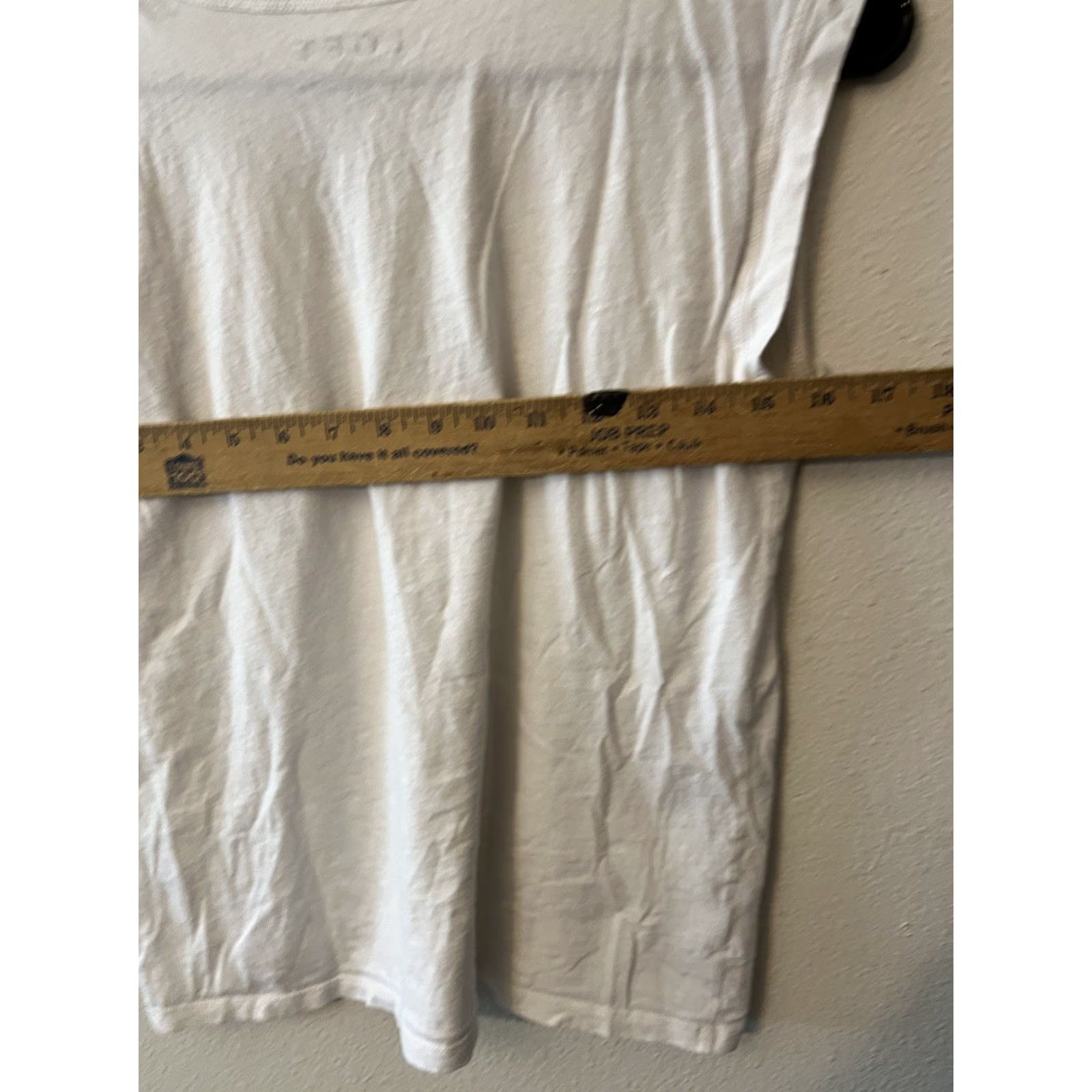 Ann Taylor Vintage Ann Taylor Loft Tank Top Womens Small Sleeveless Knit V-Neck White Sparkle Accents Size S / US 4 / IT 40 - 4 Thumbnail