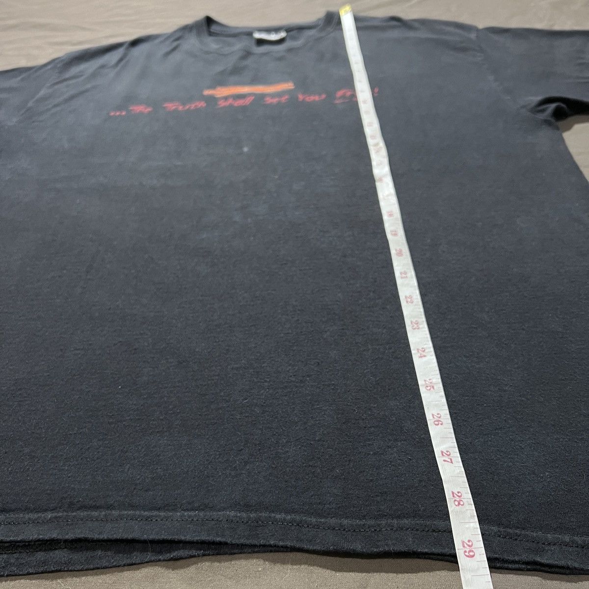 Vintage Vintage Y2K Jesus God Bible Holy Promo Tee XL Faded Size US XL / EU 56 / 4 - 8 Thumbnail