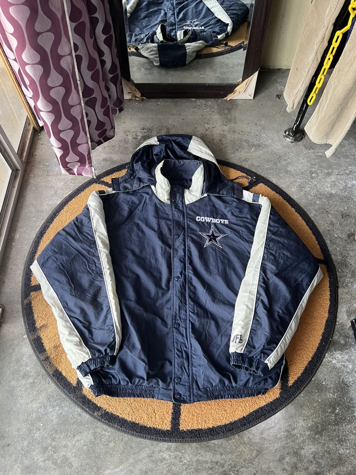 NFL 🔥Vintage NFL Cowboys Jacket Size US XL / EU 56 / 4 - 1 Thumbnail