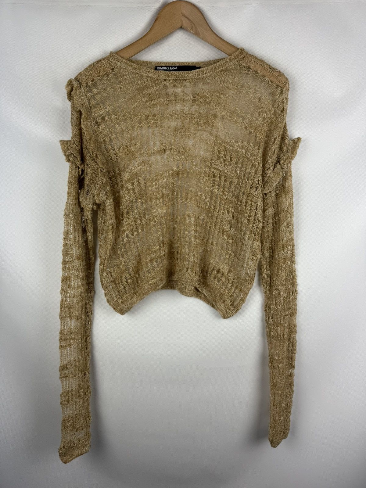 BIMBA Y LOLA Bimba Y Lola Ladies Avant-Garde Knitted Sweater Pullover Size S / US 4 / IT 40 - 1 Thumbnail