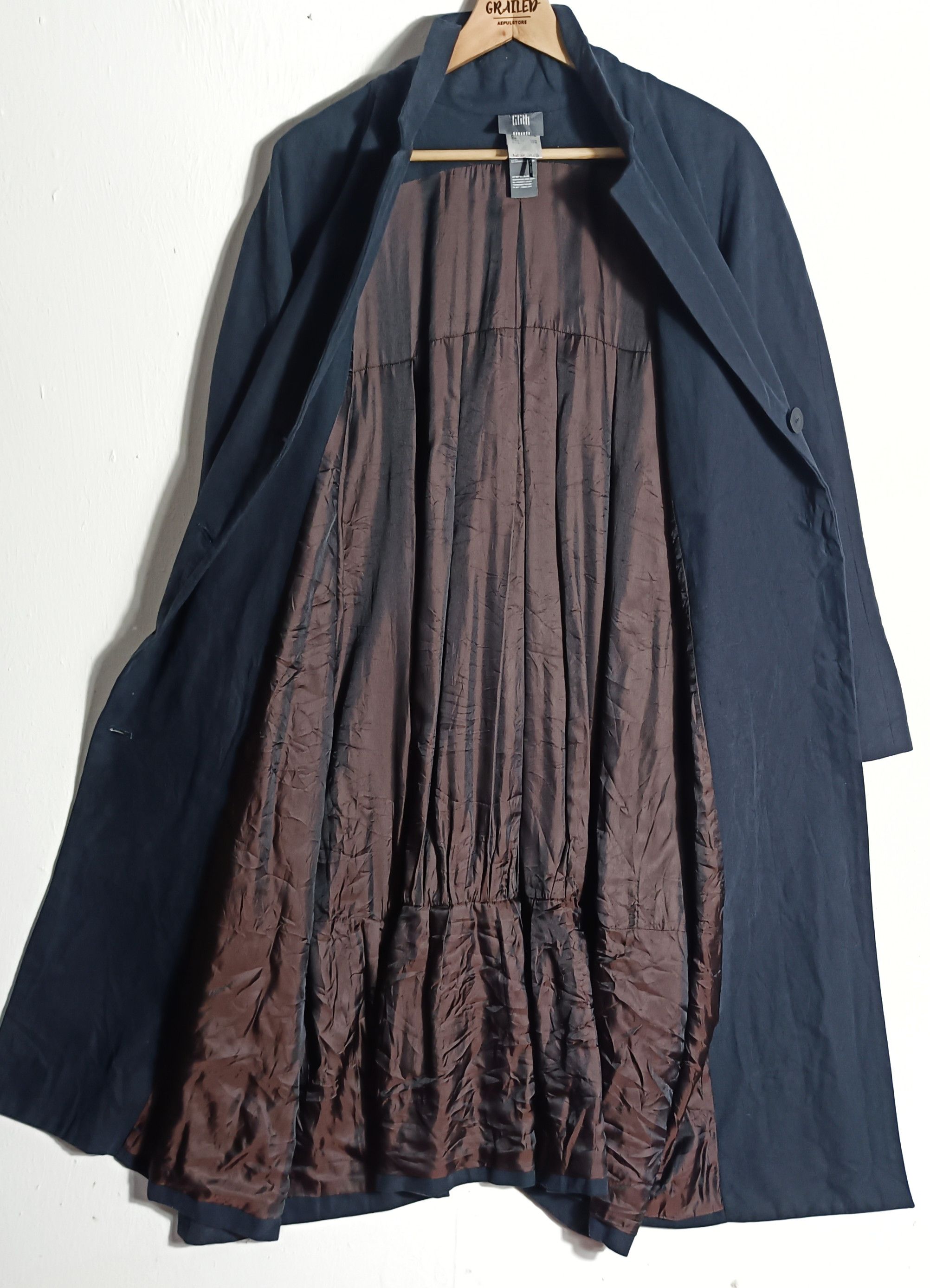 Designer Vintage🔥Lilith by kk lilith Trench Coat Size XXL / US 16-18 / IT 52-54 - 1 Thumbnail